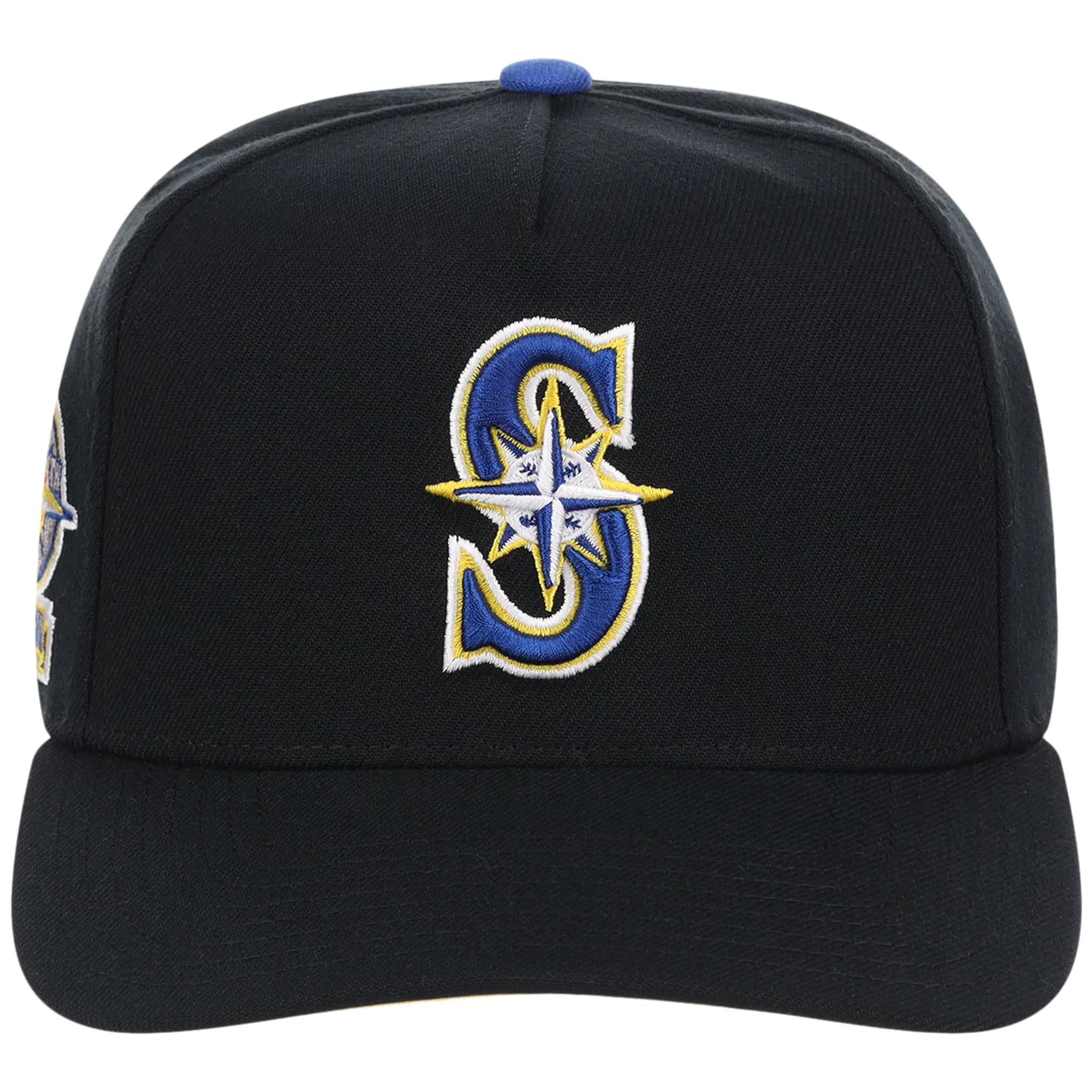 Seattle Mariners Mitchell & Ness MLB 'Era Flip' Heritage Series Pro Pinch - Black/Black - Image 5