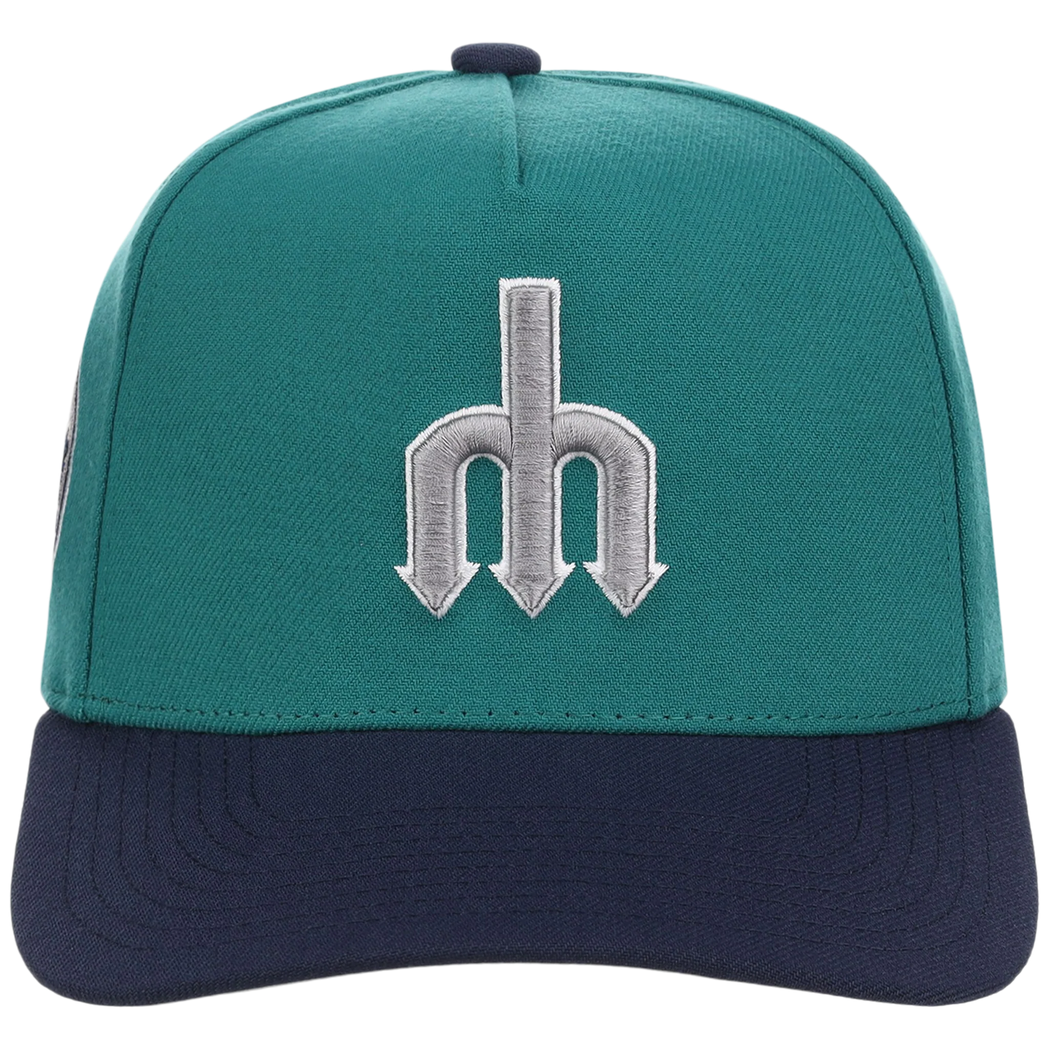 Seattle Mariners Mitchell & Ness MLB 'Era Flip' Heritage Series Pro Pinch - Teal/Navy - Image 5