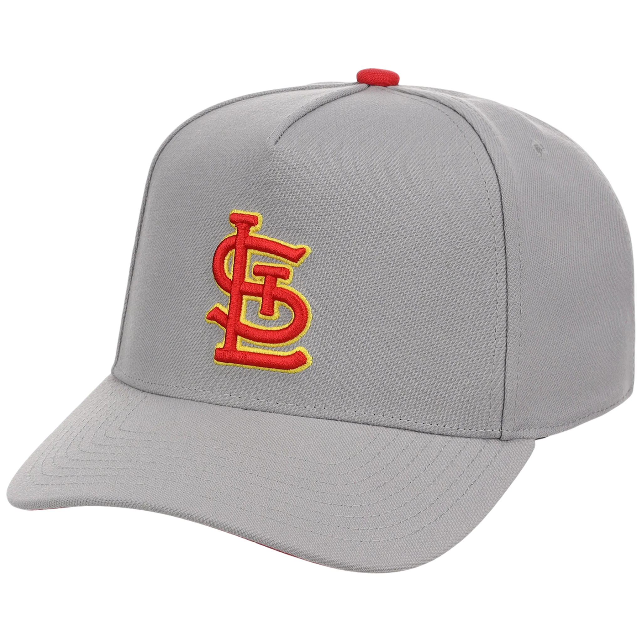 St. Louis Cardinals Mitchell & Ness MLB 'Era Flip' Heritage Series Pro Pinch - Grey/Grey - Image 4
