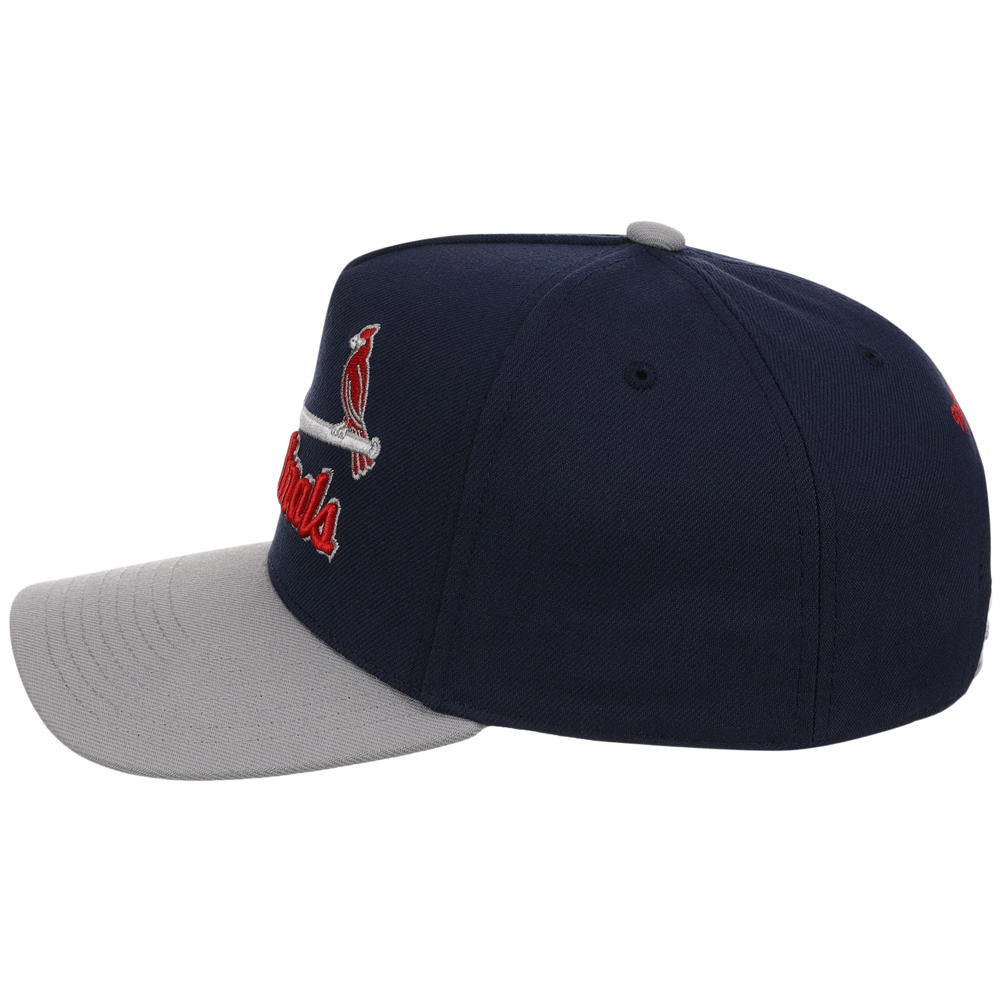 St. Louis Cardinals Mitchell & Ness MLB 'Era Flip' Heritage Series Pro Pinch - Navy/Gray - Image 6