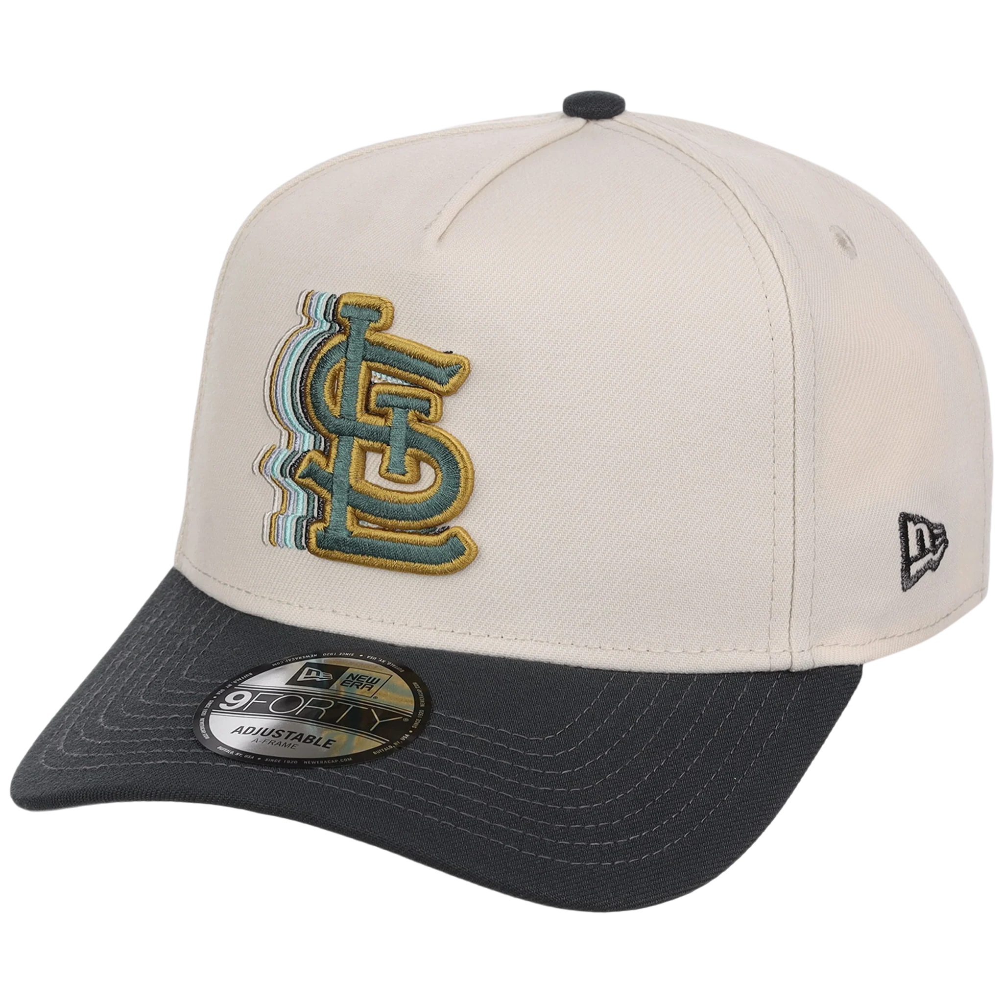 St. Louis Cardinals MLB Cream Clouds New Era 9FORTY - Image 4