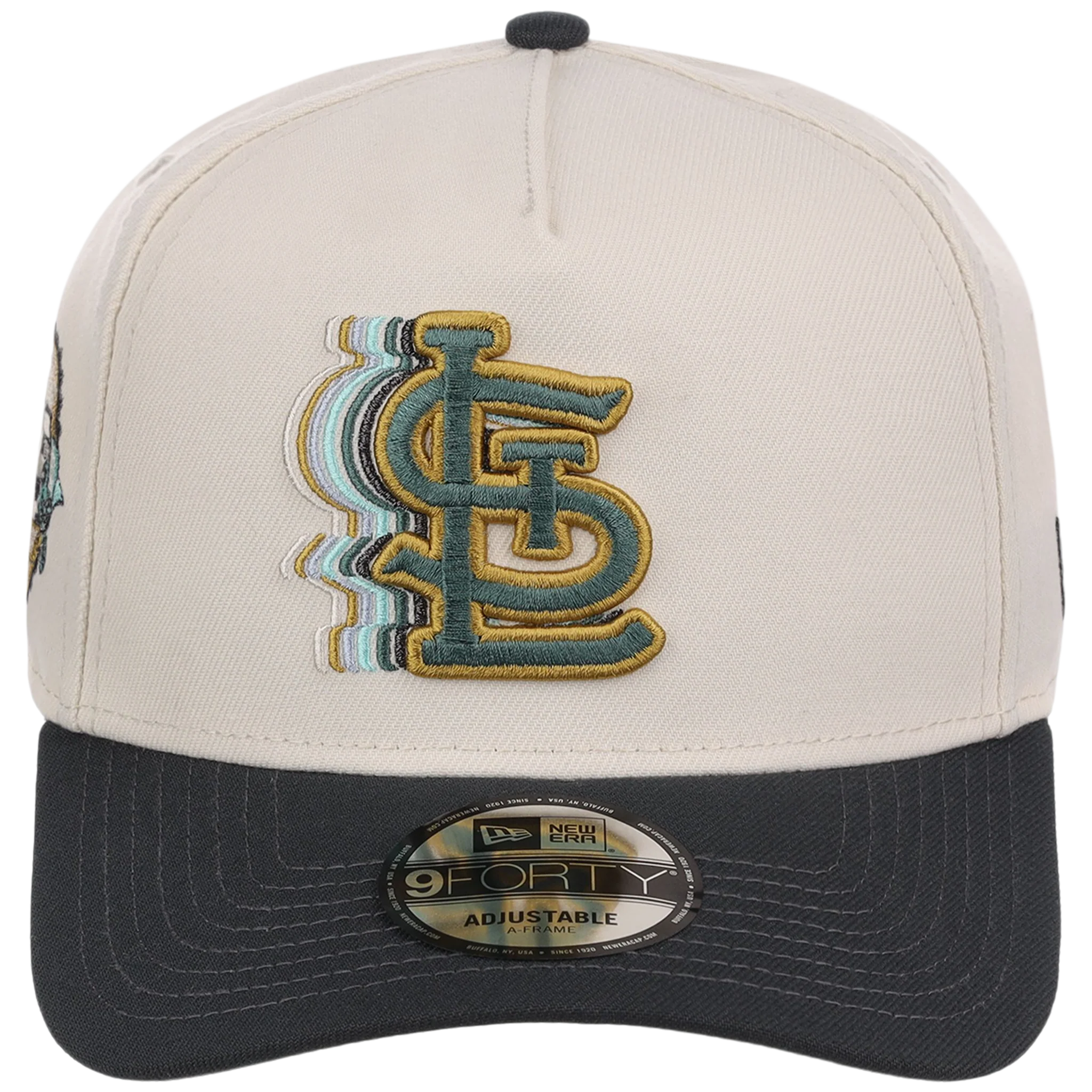 St. Louis Cardinals MLB Cream Clouds New Era 9FORTY - Image 5