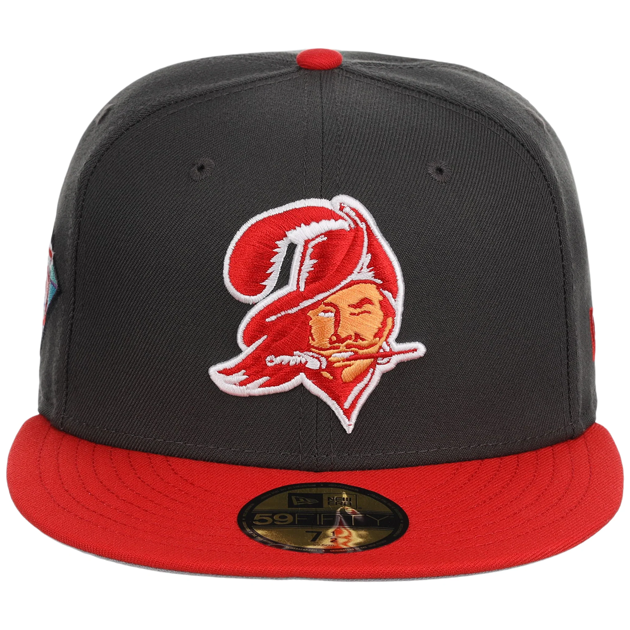 Tampa Bay Buccaneers 'Then & Now' New Era 59FIFTY White/Orange Retro - Image 5