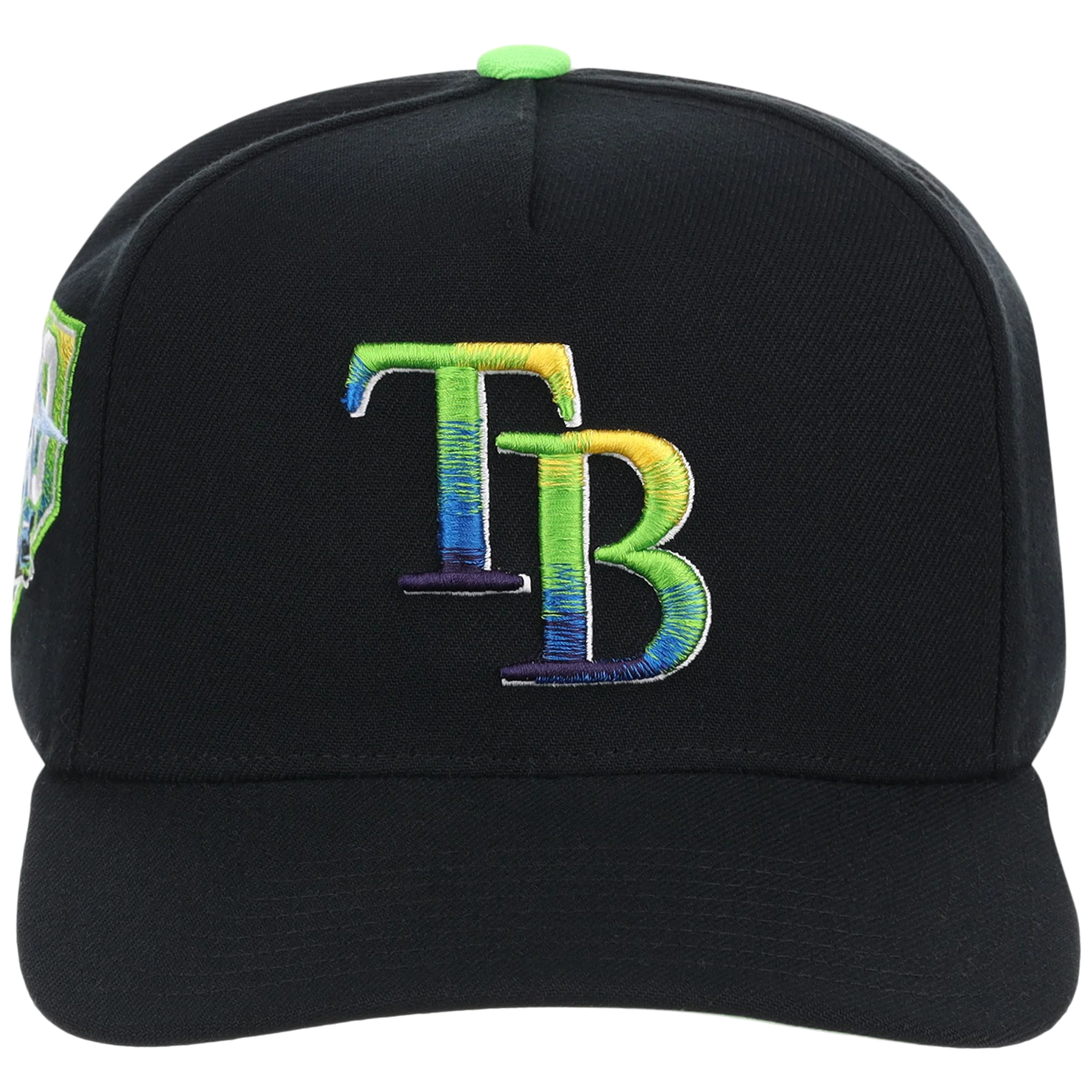 Tampa Bay Rays Mitchell & Ness MLB 'Era Flip' Heritage Series Pro Pinch - Black/Black - Image 5