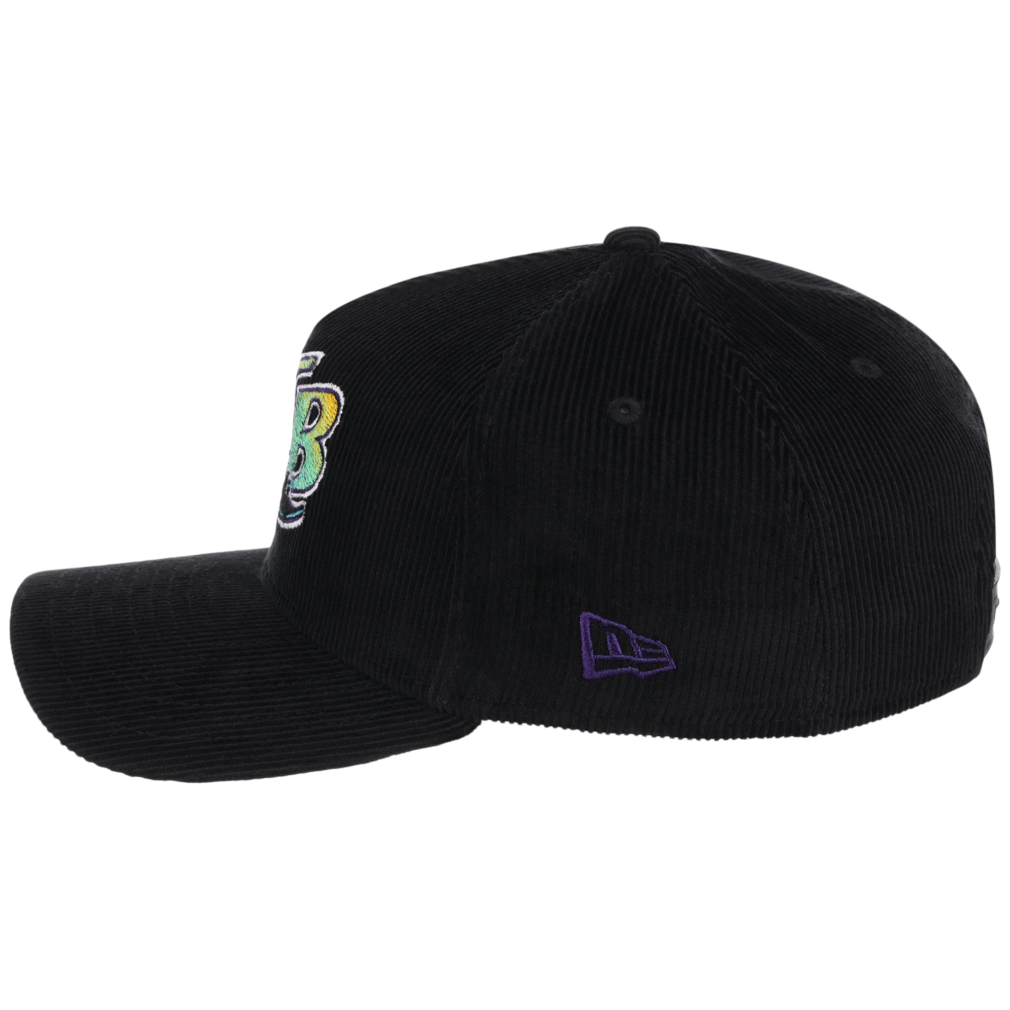 Tampa Bay Rays MLB Black Cord New Era 9FORTY - Image 6