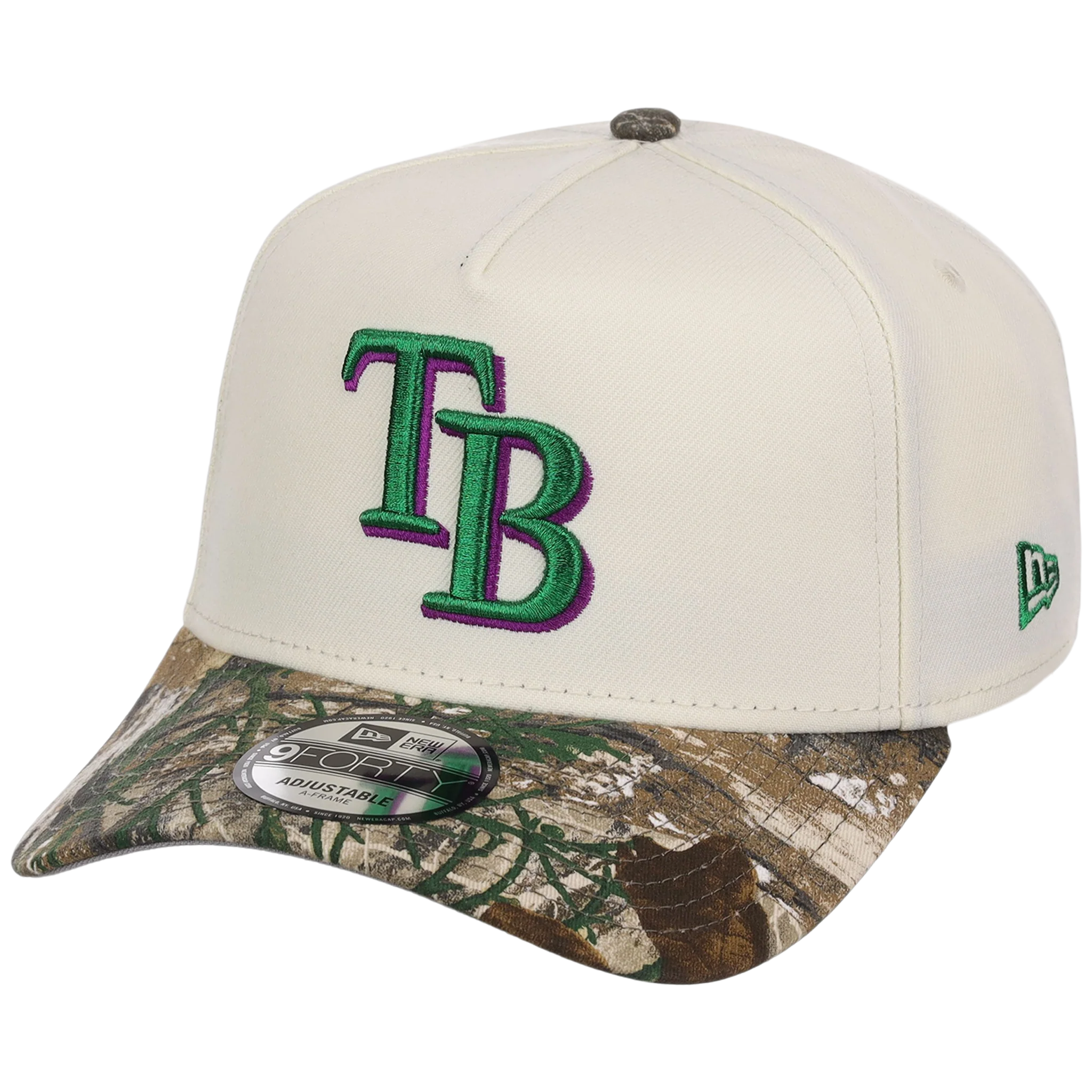 Tampa Bay Rays MLB Purple Trees New Era 9FORTY - Image 4