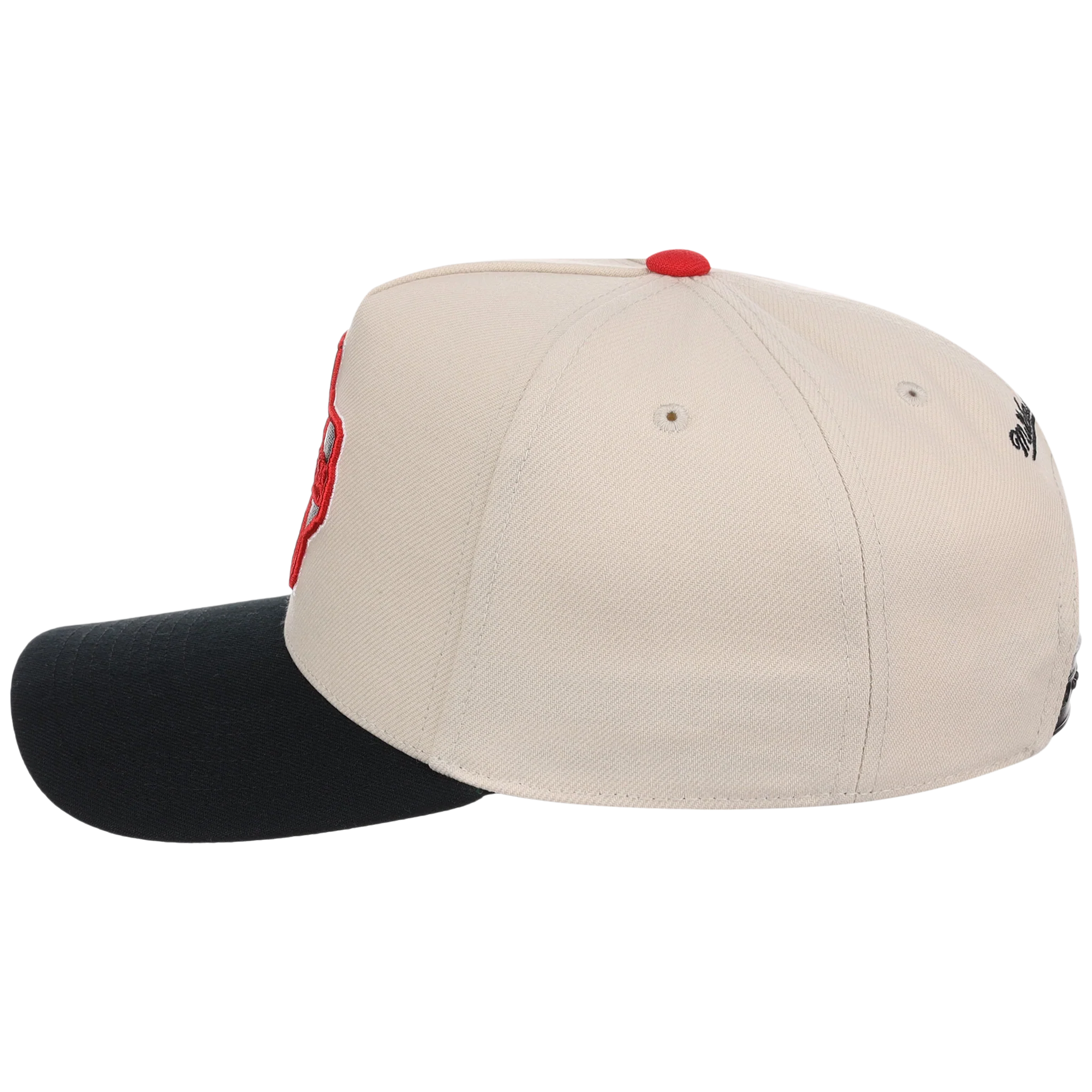 Texas Rangers Mitchell & Ness MLB 'Era Flip' Heritage Series Pro Pinch - Cream/Black - Image 6