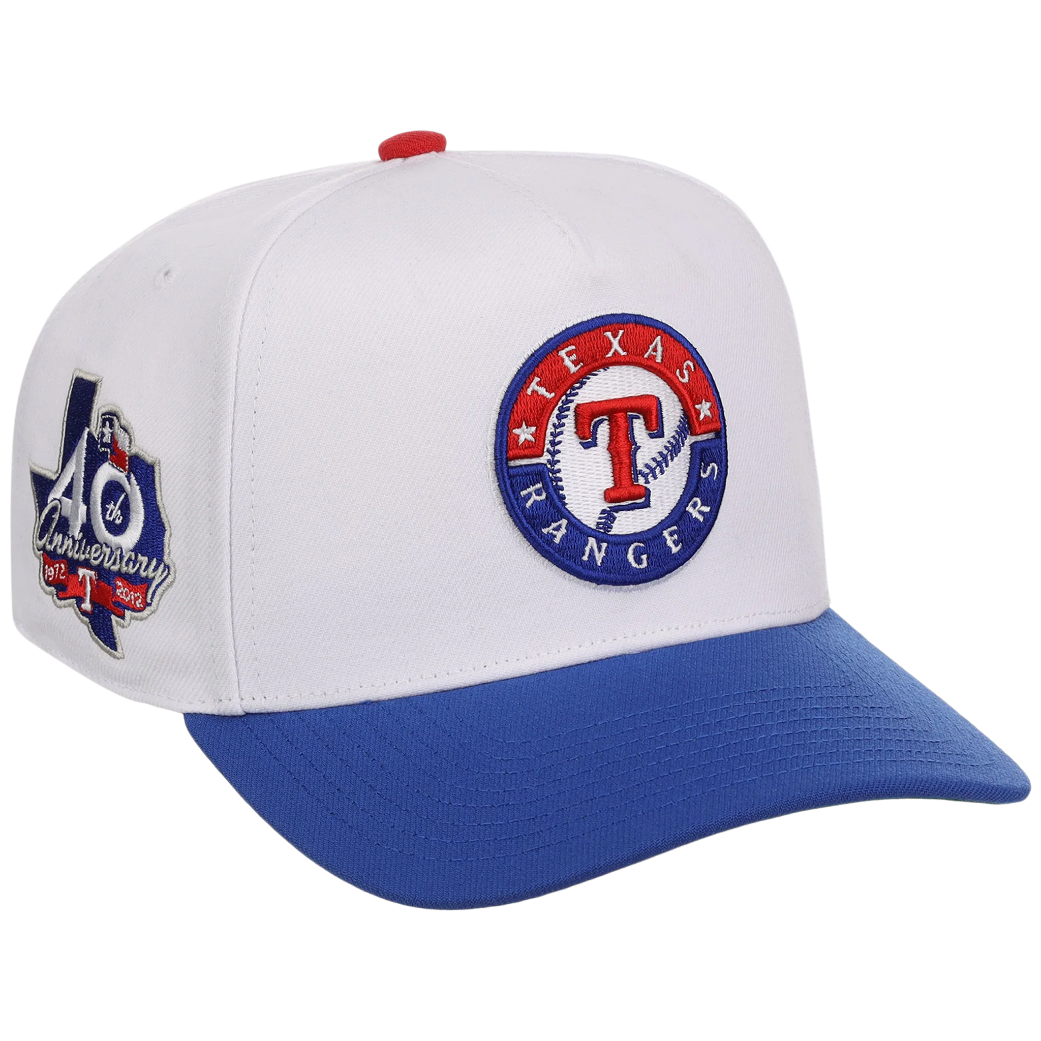 Texas Rangers Mitchell & Ness MLB 'Era Flip' Heritage Series Pro Pinch - White/Royal