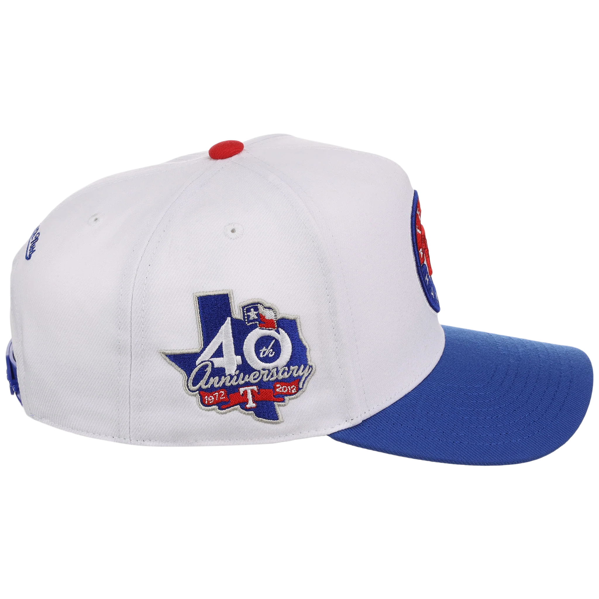 Texas Rangers Mitchell & Ness MLB 'Era Flip' Heritage Series Pro Pinch - White/Royal - Image 3
