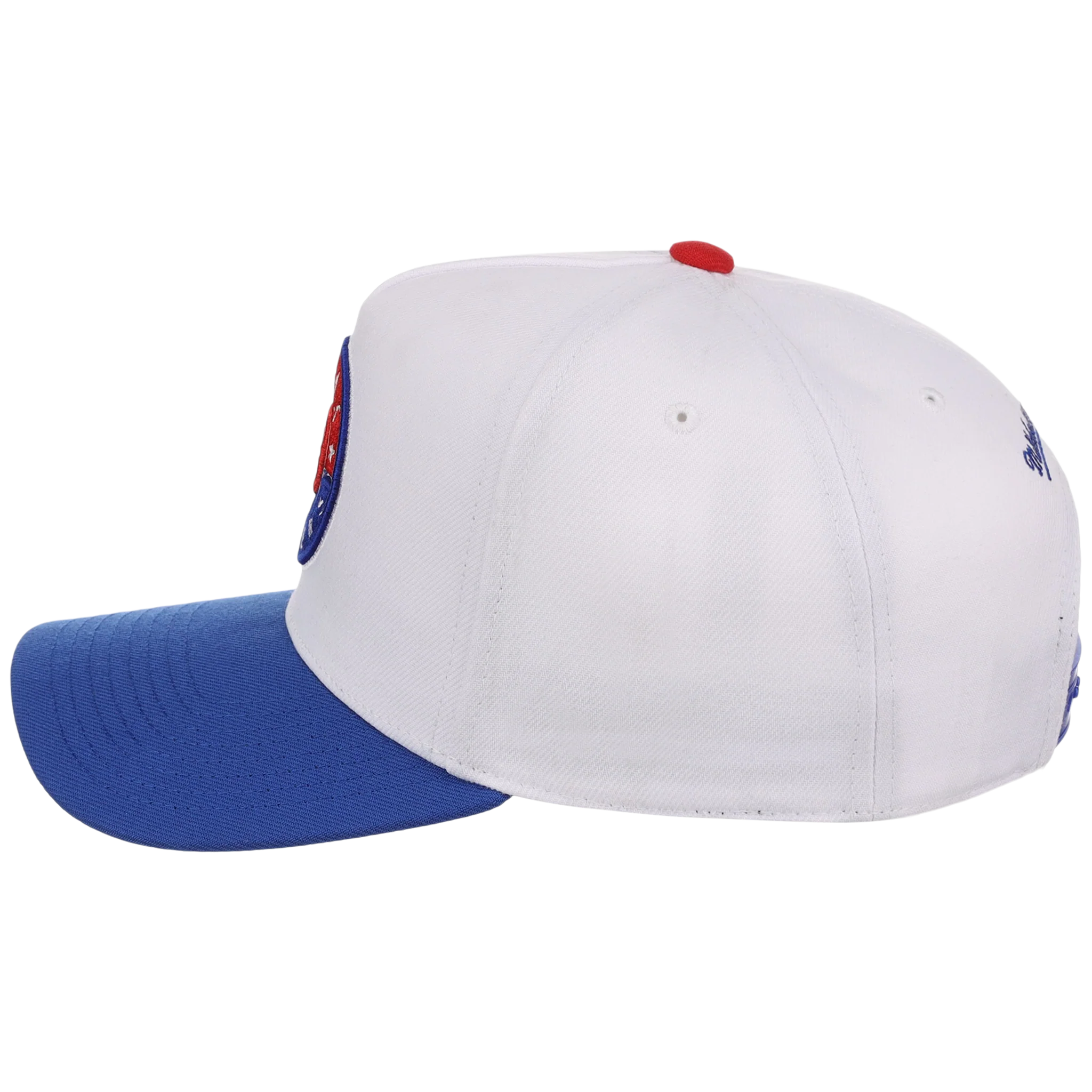 Texas Rangers Mitchell & Ness MLB 'Era Flip' Heritage Series Pro Pinch - White/Royal - Image 6