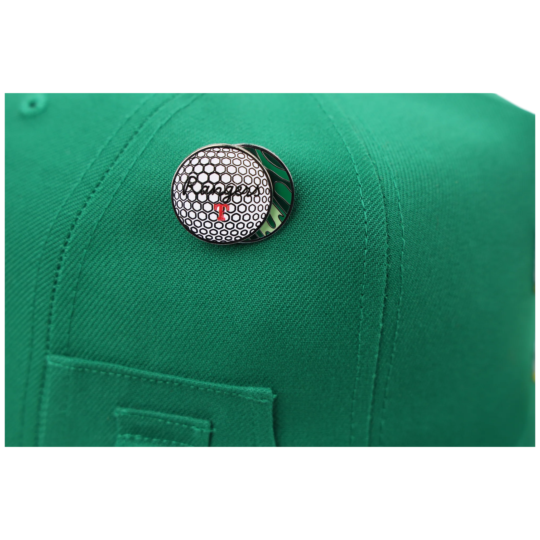 Texas Rangers MLB Augusta Bloom New Era 59FIFTY w/ Golf Pin - Image 3
