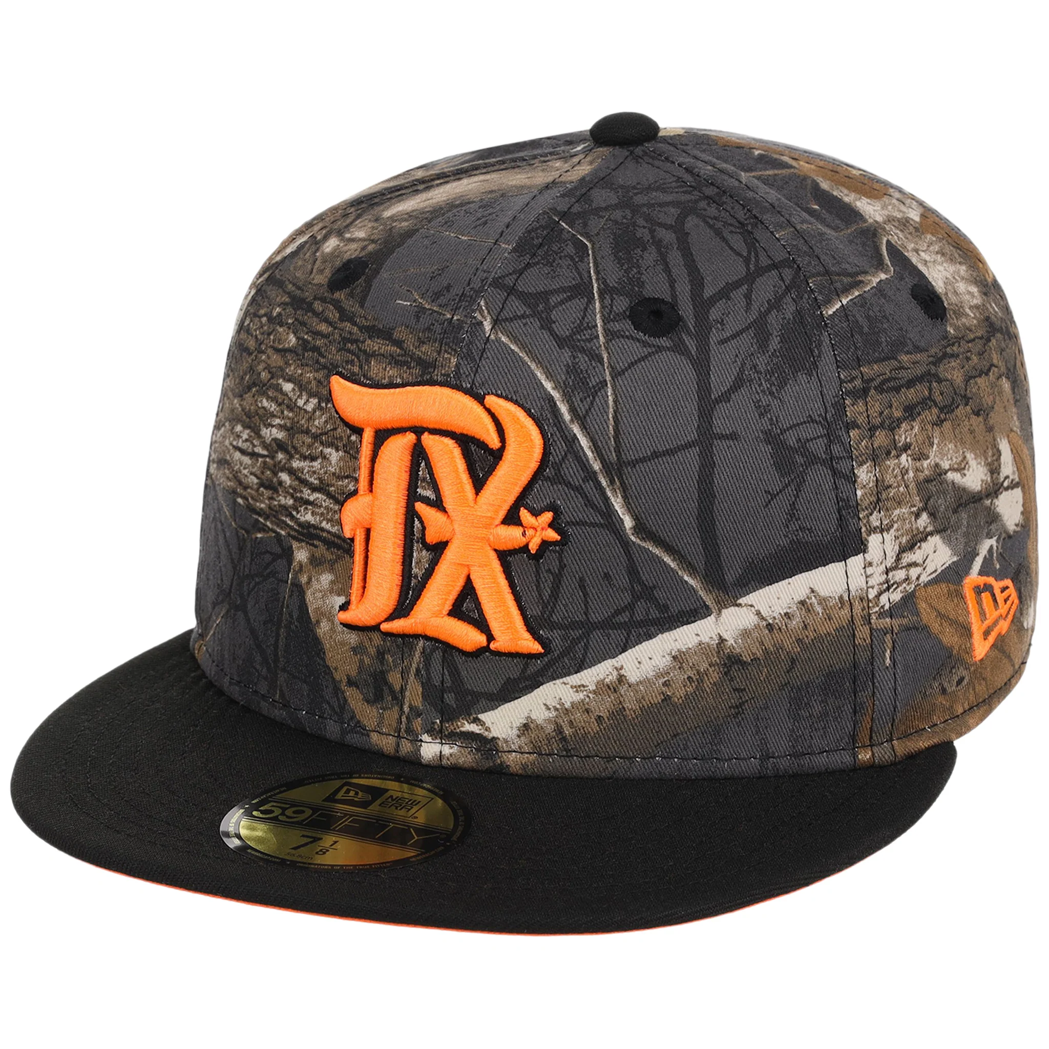 Texas Rangers MLB Black Realtree 'Flame' New Era 59FIFTY - Image 4