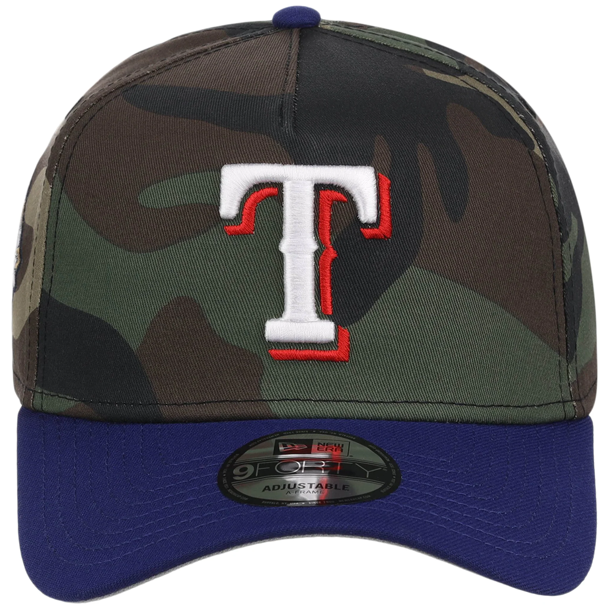 Texas Rangers MLB Woodland Contrast New Era 9FORTY - Image 5
