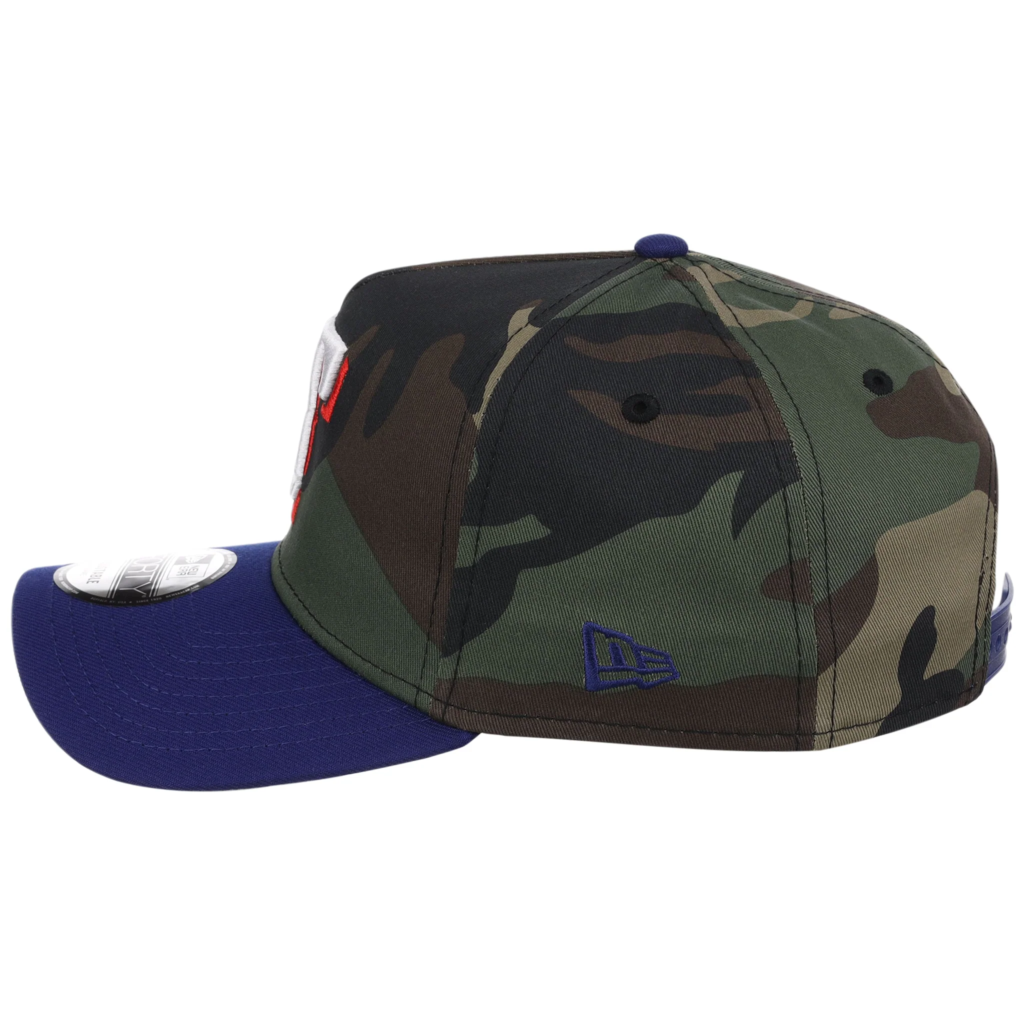 Texas Rangers MLB Woodland Contrast New Era 9FORTY - Image 6