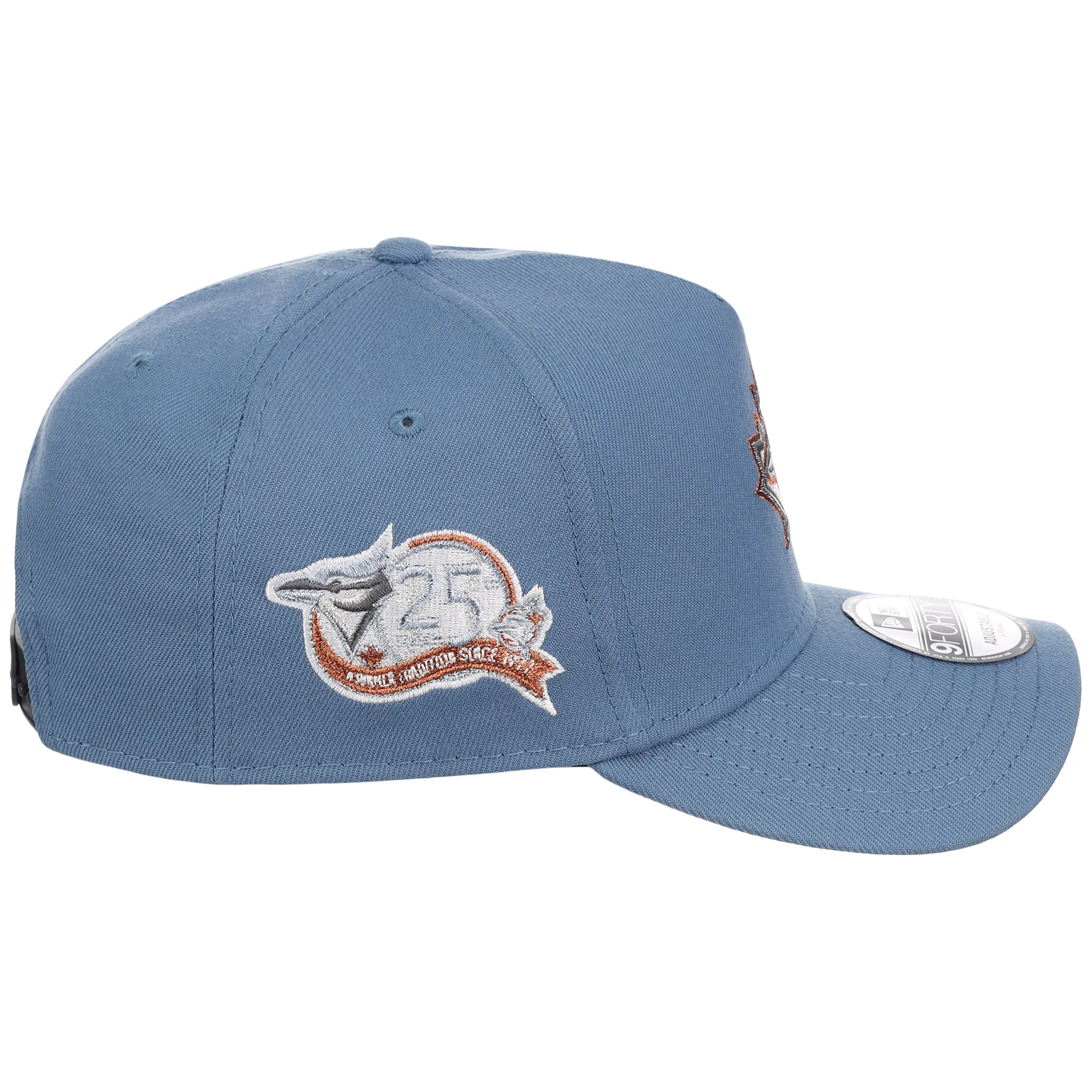 Toronto Blue Jays MLB Faded Blue New Era 9FORTY - Image 3