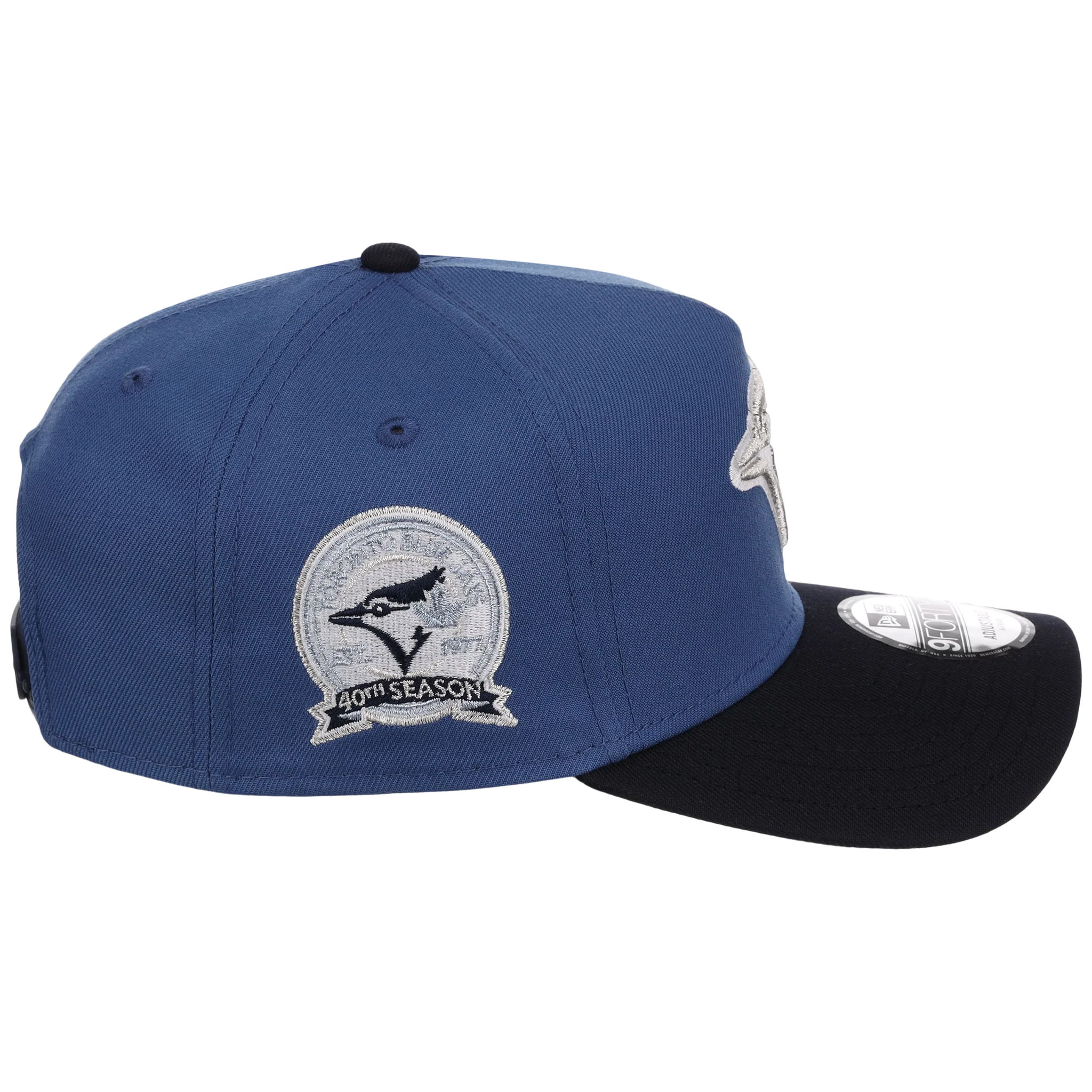 Toronto Blue Jays MLB Indigo Navy New Era 9FORTY - Image 3