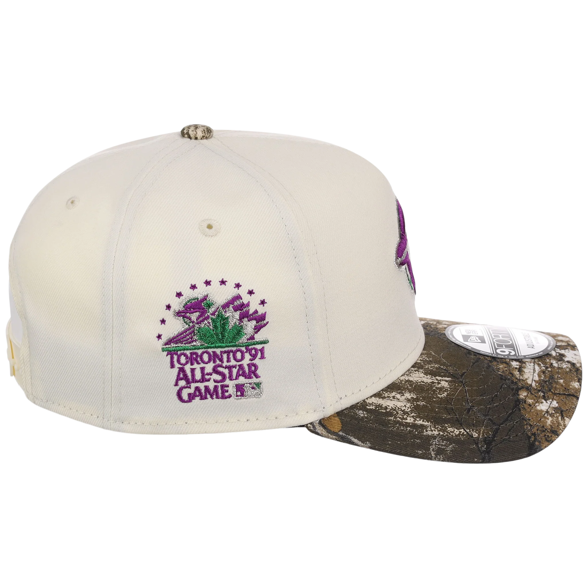 Toronto Blue Jays MLB Purple Trees New Era 9FORTY - Image 3