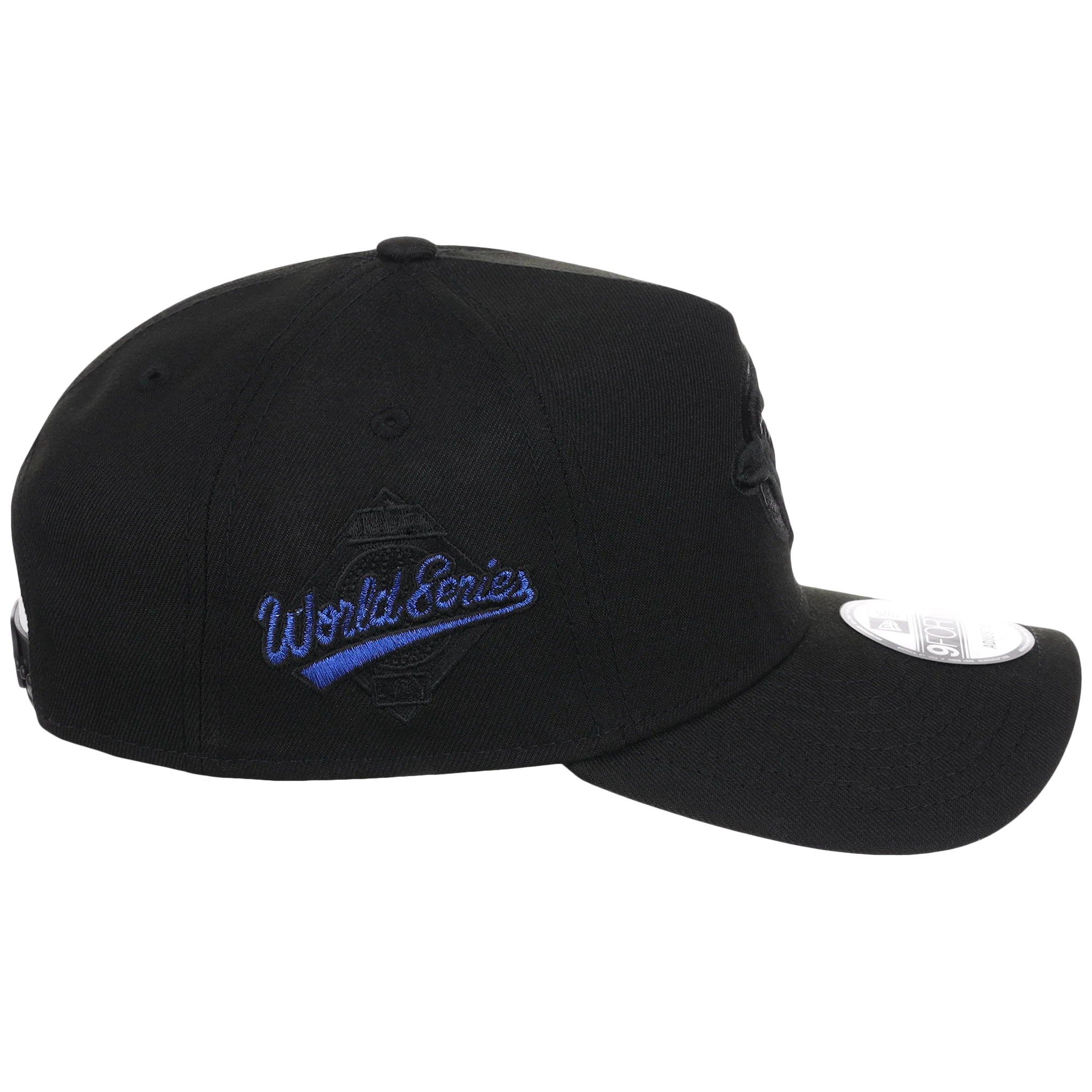 Toronto Blue Jays Toronto Crown the City - Black Pop Royal New Era 9FORTY (Black/Black) - Image 3
