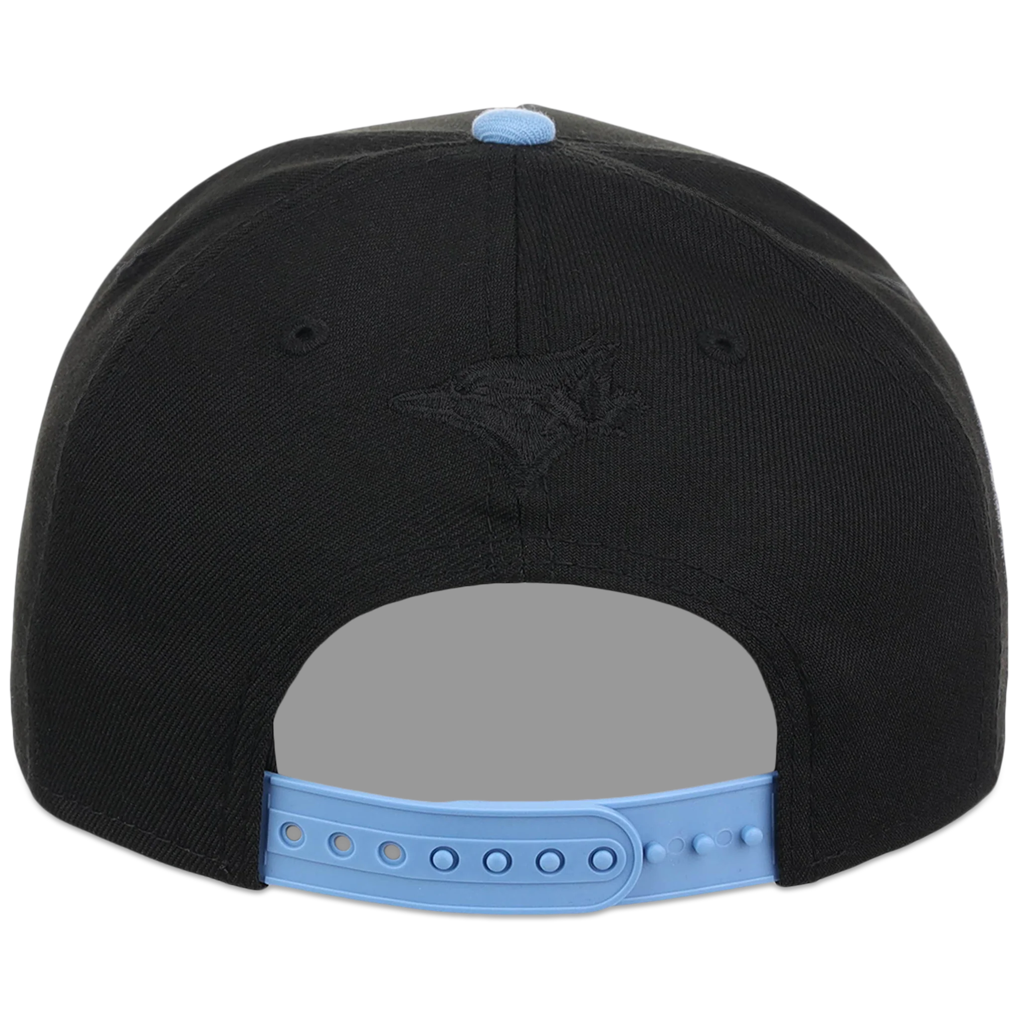 Toronto Blue Jays Toronto Crown the City - Blue Flame New Era 9FORTY (Black/Black) - Image 7