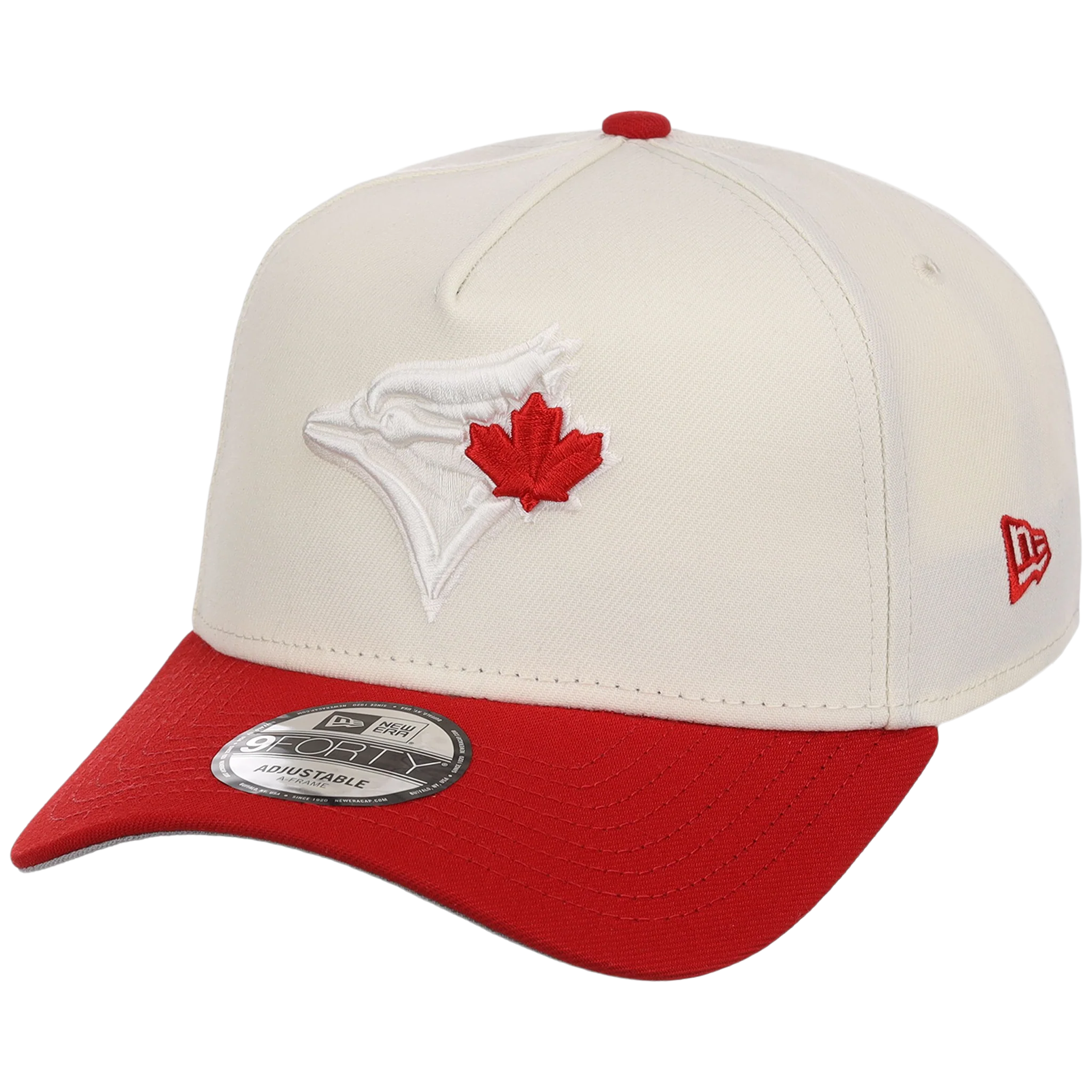 Toronto Blue Jays Toronto Crown the City - Chrome Pop Red New Era 9FORTY (Chrome/Red) - Image 4