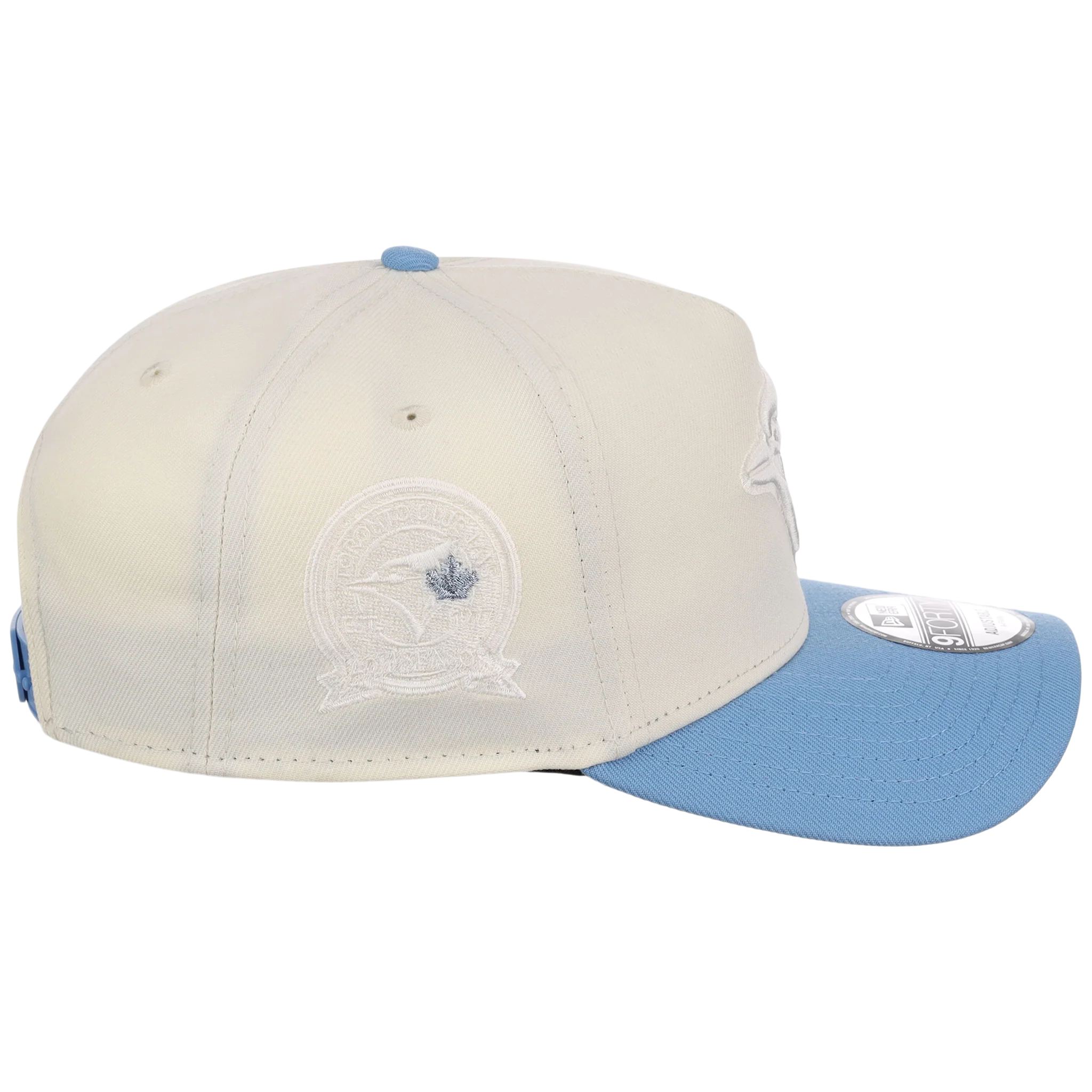Toronto Blue Jays Toronto Crown the City - Chrome Pop Sky New Era 9FORTY (Chrome/Sky) - Image 3