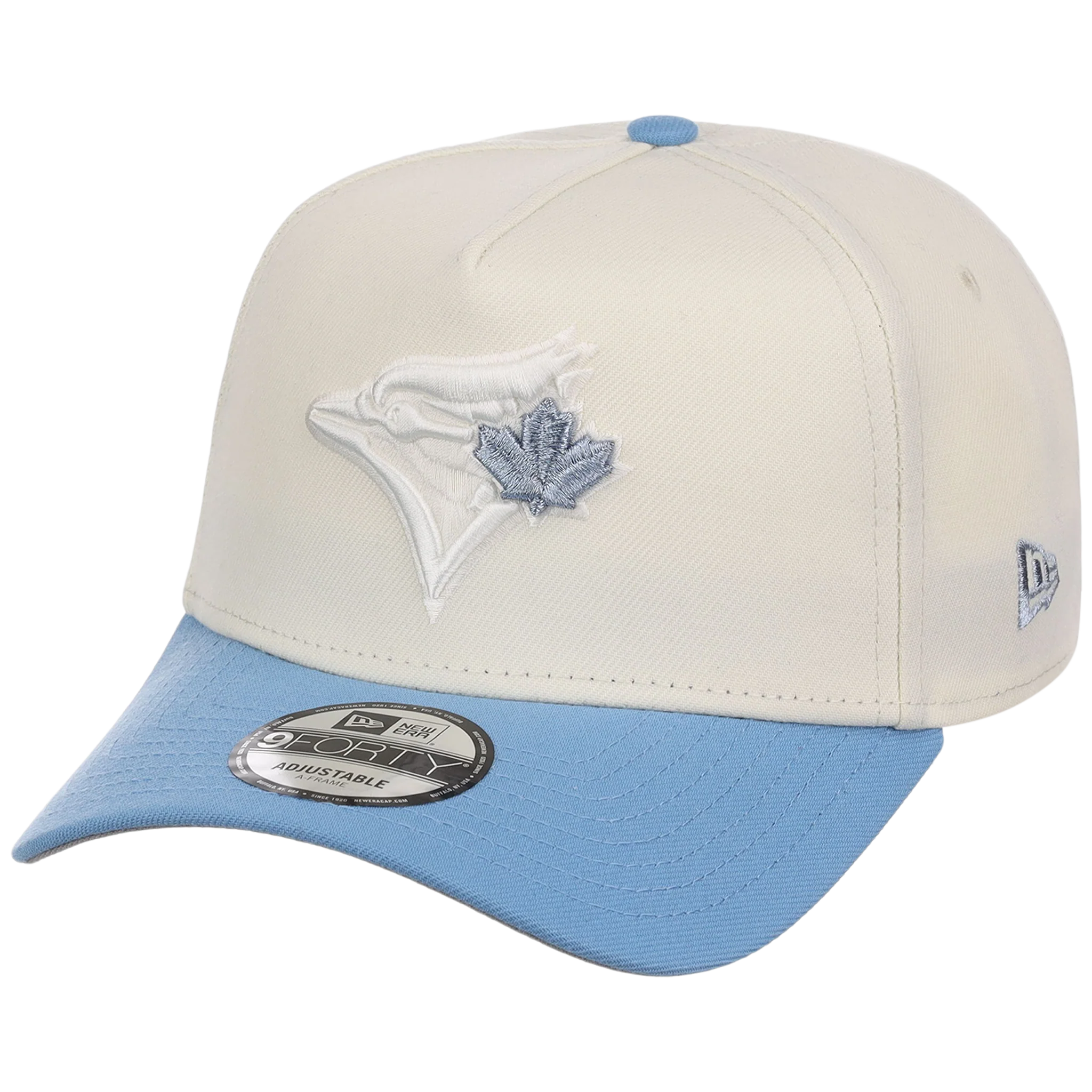 Toronto Blue Jays Toronto Crown the City - Chrome Pop Sky New Era 9FORTY (Chrome/Sky) - Image 4