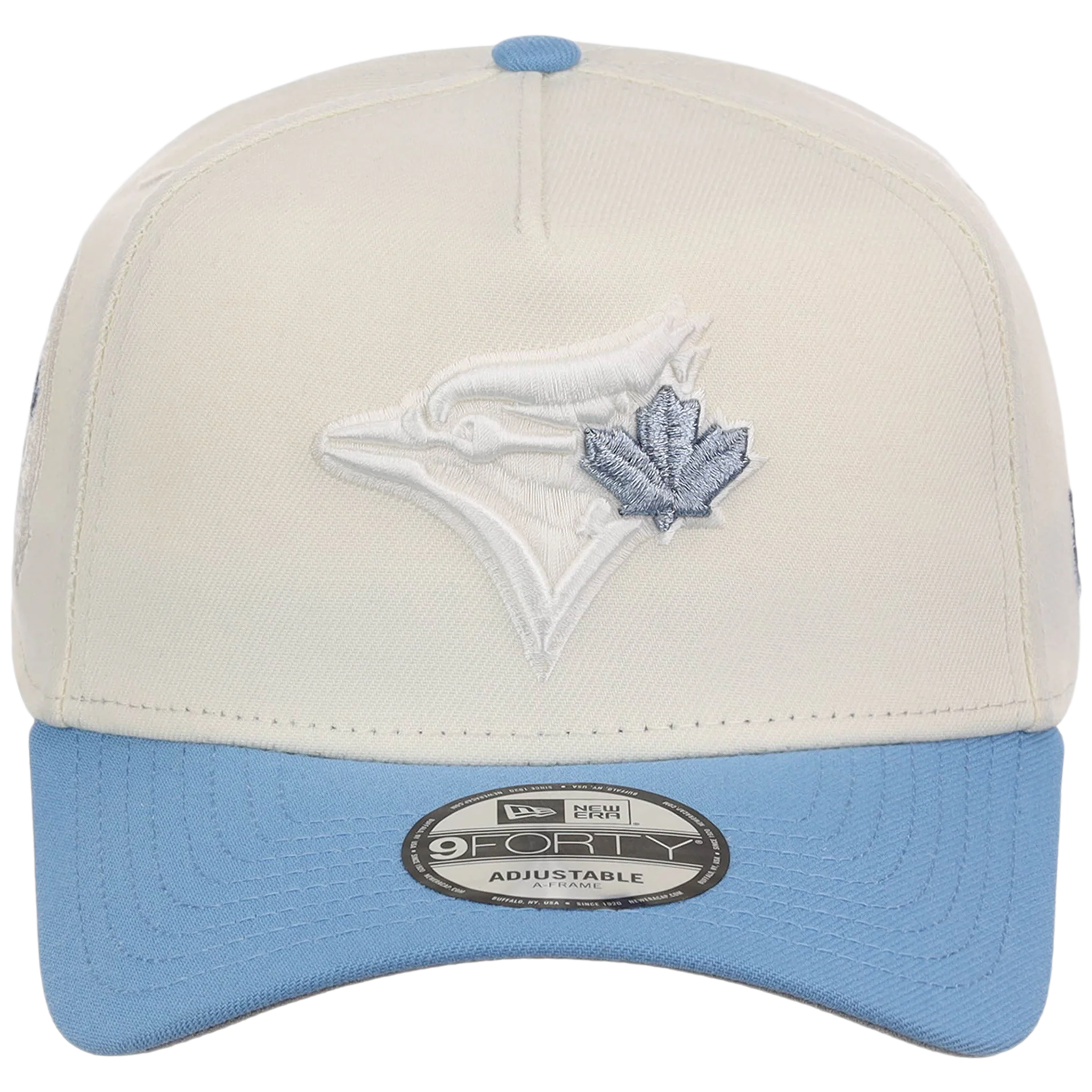 Toronto Blue Jays Toronto Crown the City - Chrome Pop Sky New Era 9FORTY (Chrome/Sky) - Image 5