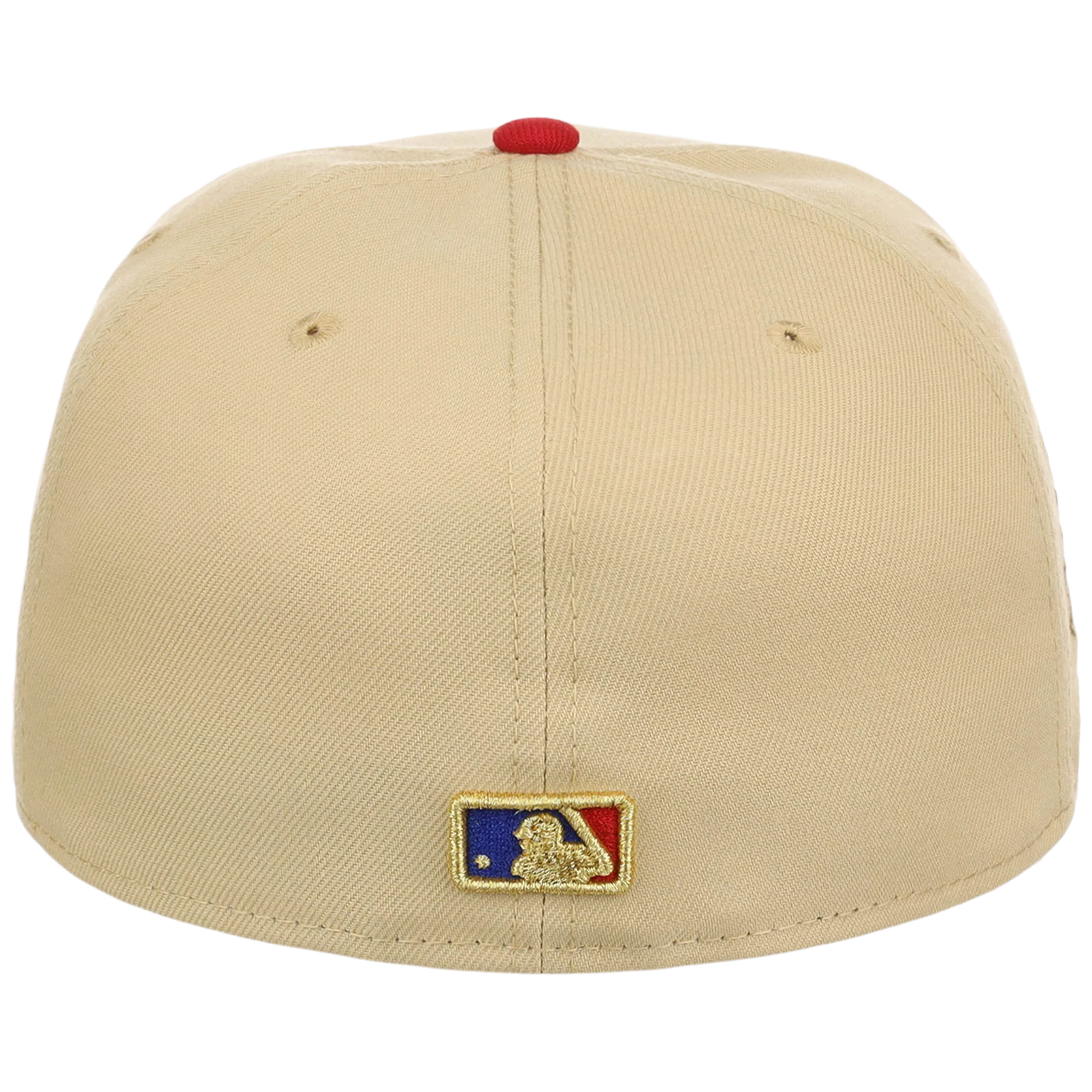 Toronto Blue Jays Toronto Crown the City - Flag Fill New Era 9FORTY (Gold/Red) - Image 7