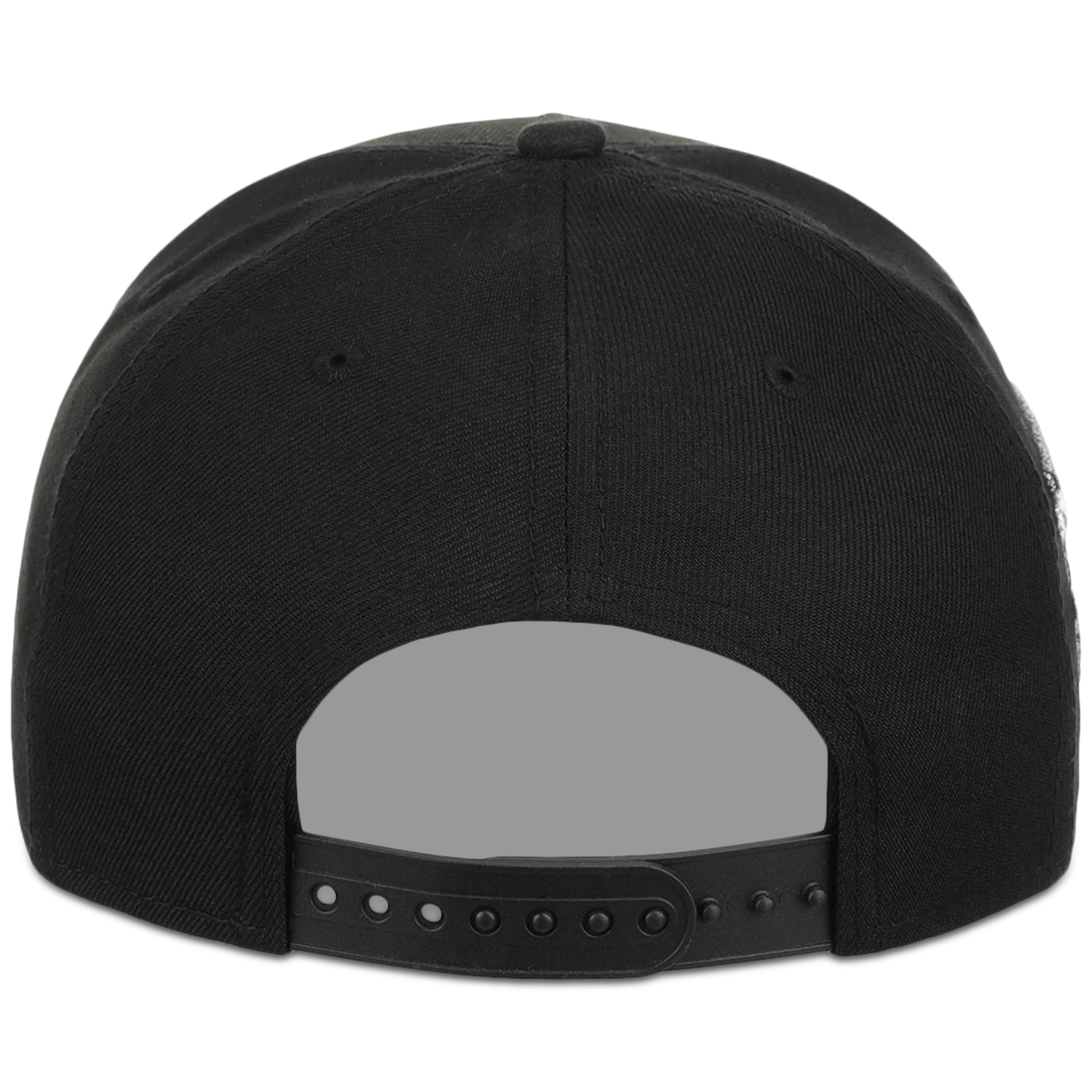 Toronto Blue Jays Toronto Crown the City - Liquid Titanium New Era 9FORTY (Black/Black) - Image 7