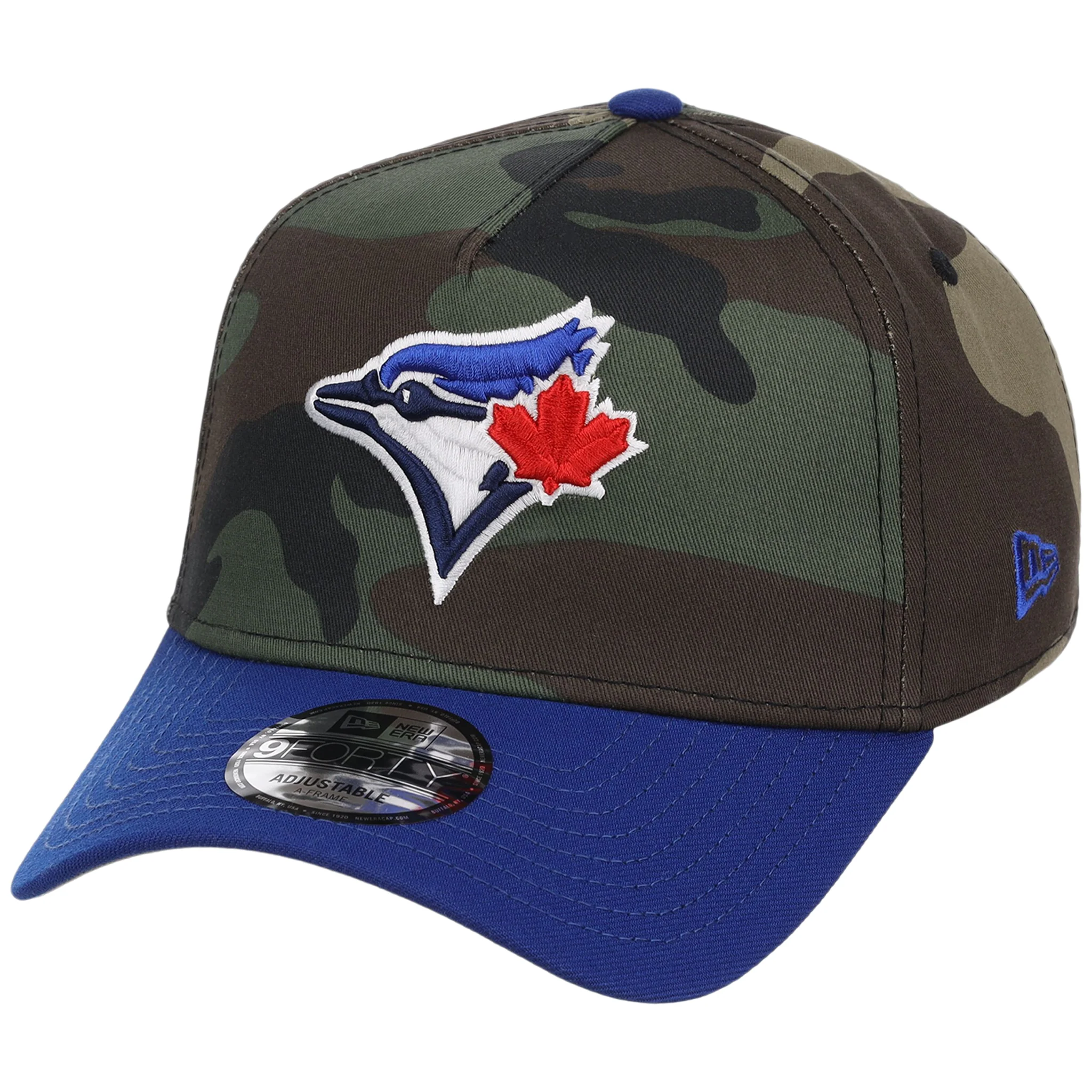 Toronto Blue Jays MLB Woodland Contrast New Era 9FORTY - Image 4
