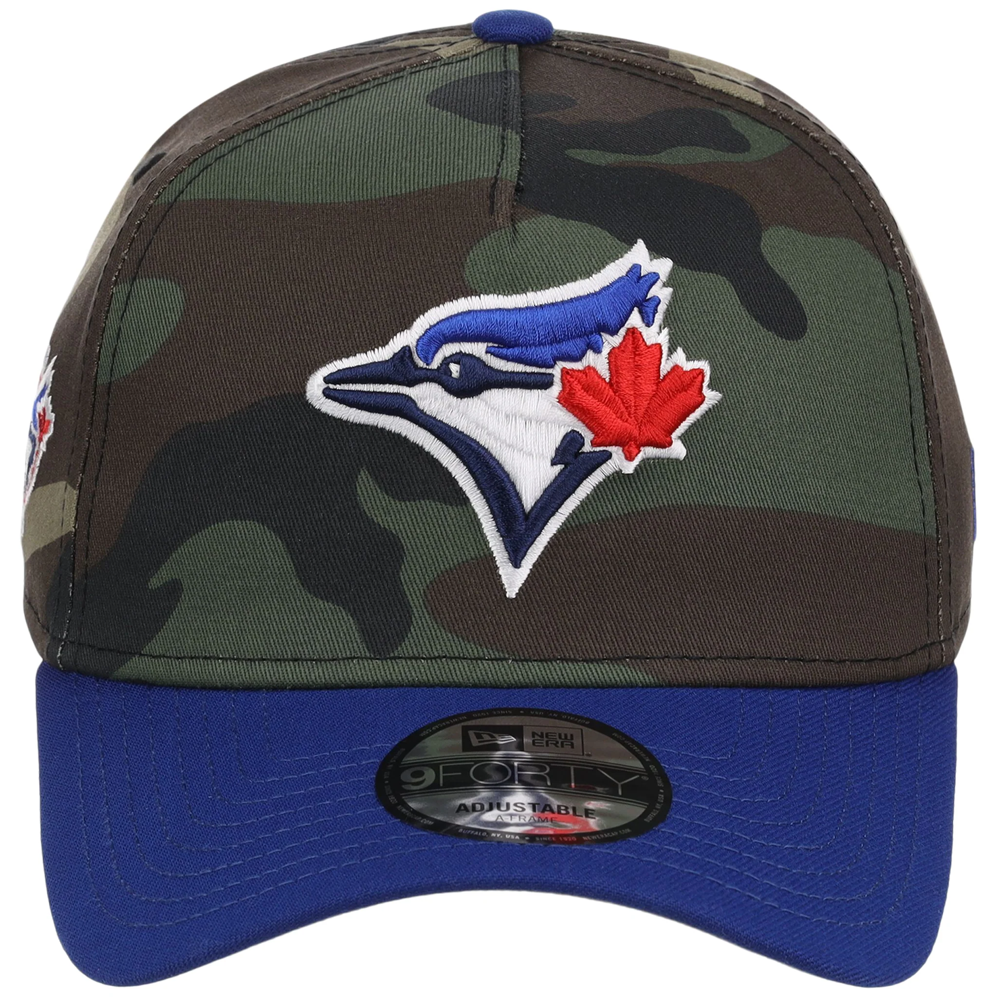 Toronto Blue Jays MLB Woodland Contrast New Era 9FORTY - Image 5