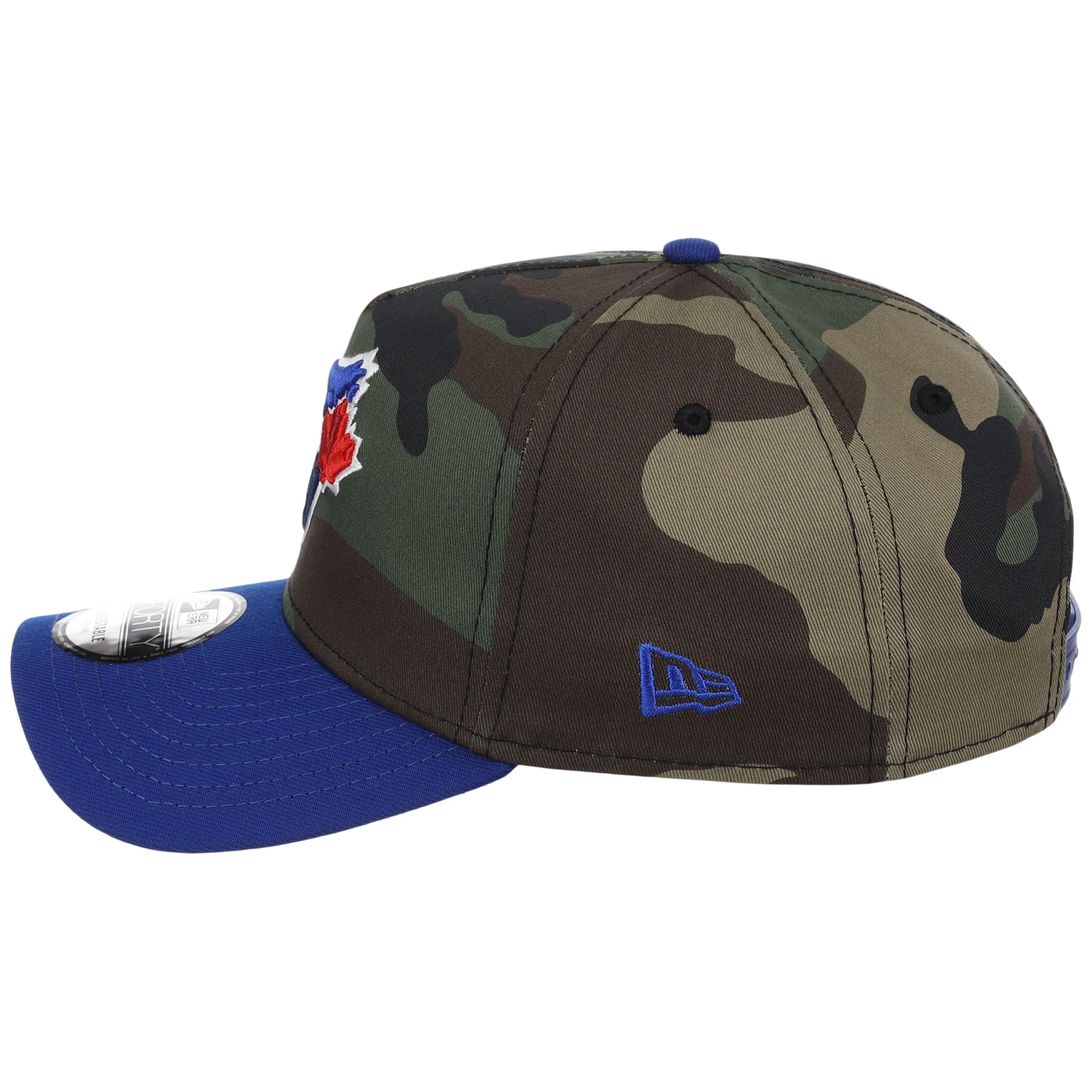 Toronto Blue Jays MLB Woodland Contrast New Era 9FORTY - Image 6