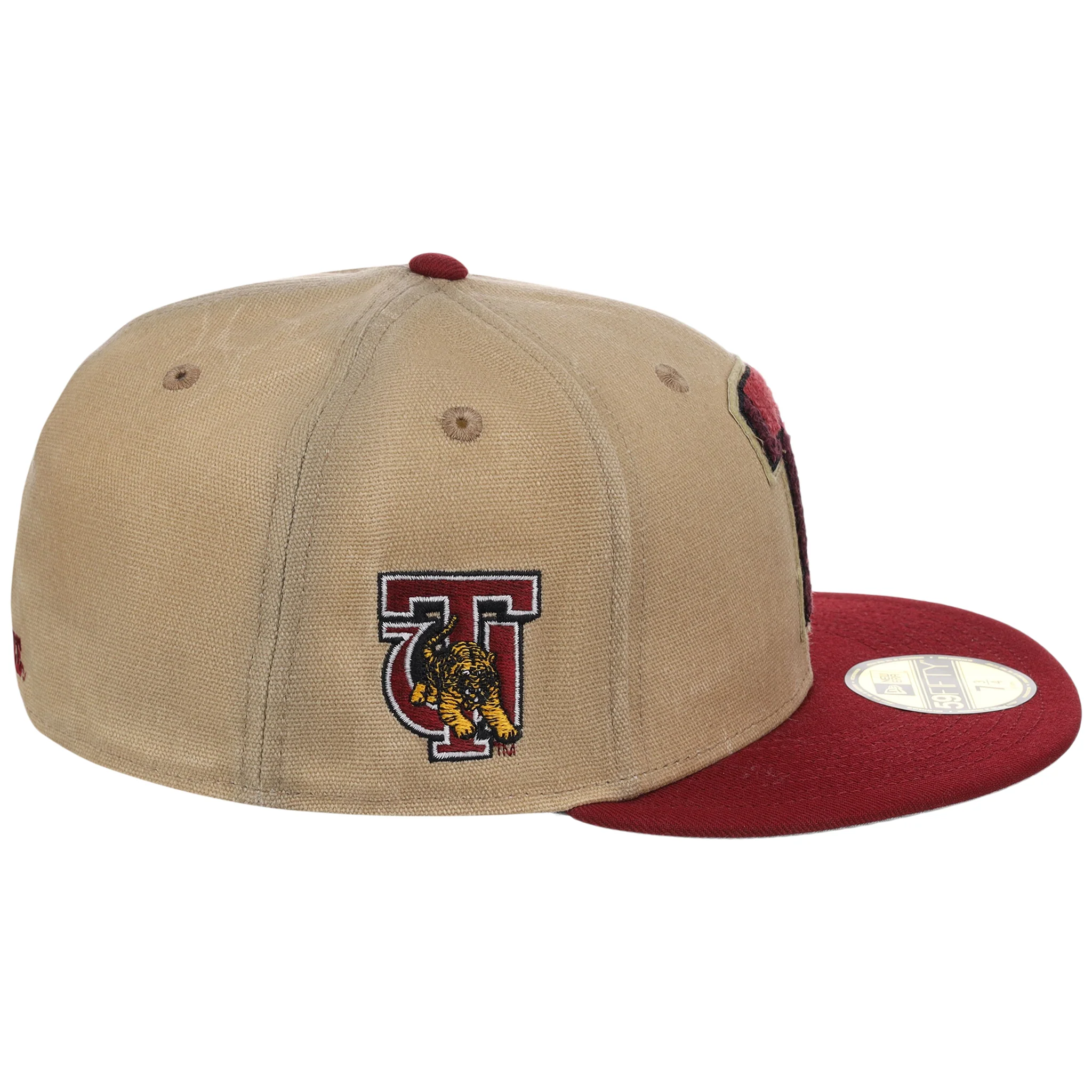 Tuskegee Golden Tigers Built by Brilliance New Era 59FIFTY - Image 3