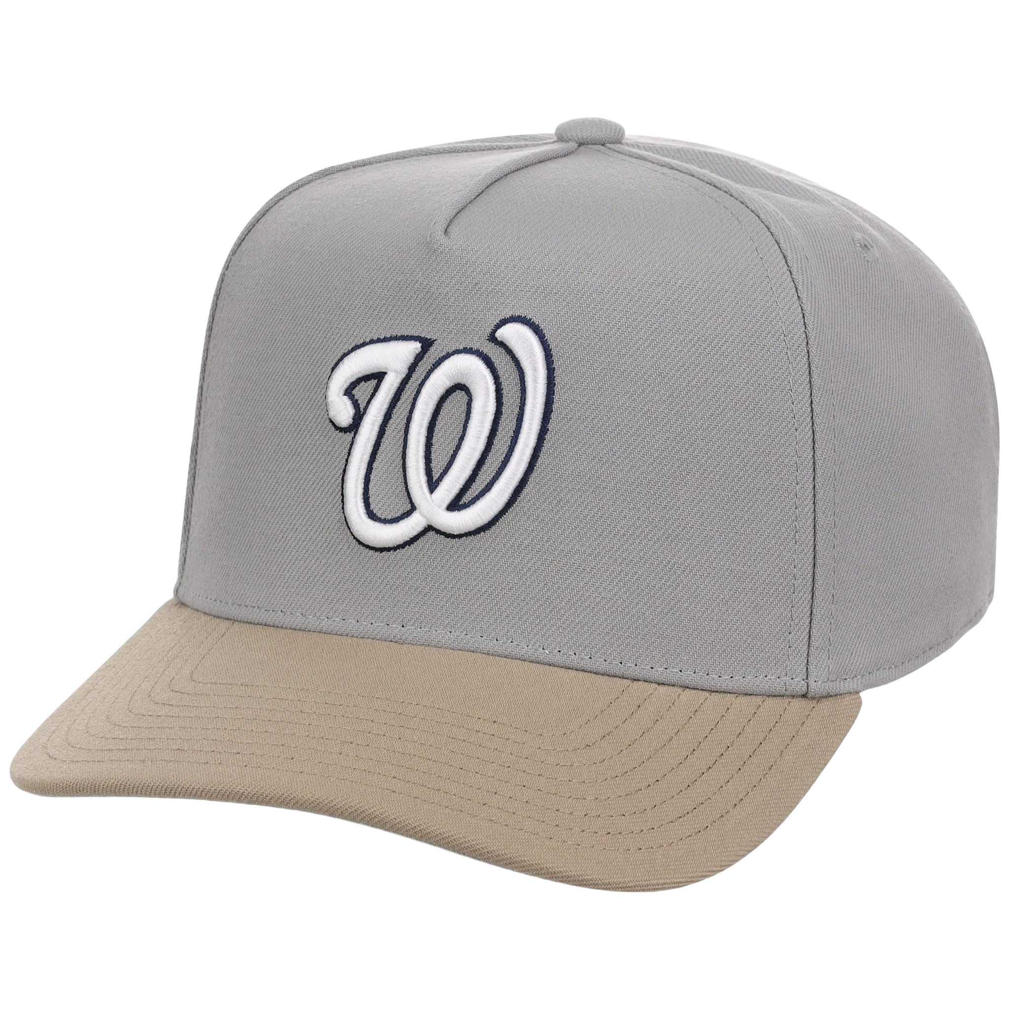 Washington Nationals Mitchell & Ness MLB 'Era Flip' Heritage Series Pro Pinch - Grey/Tan - Image 4