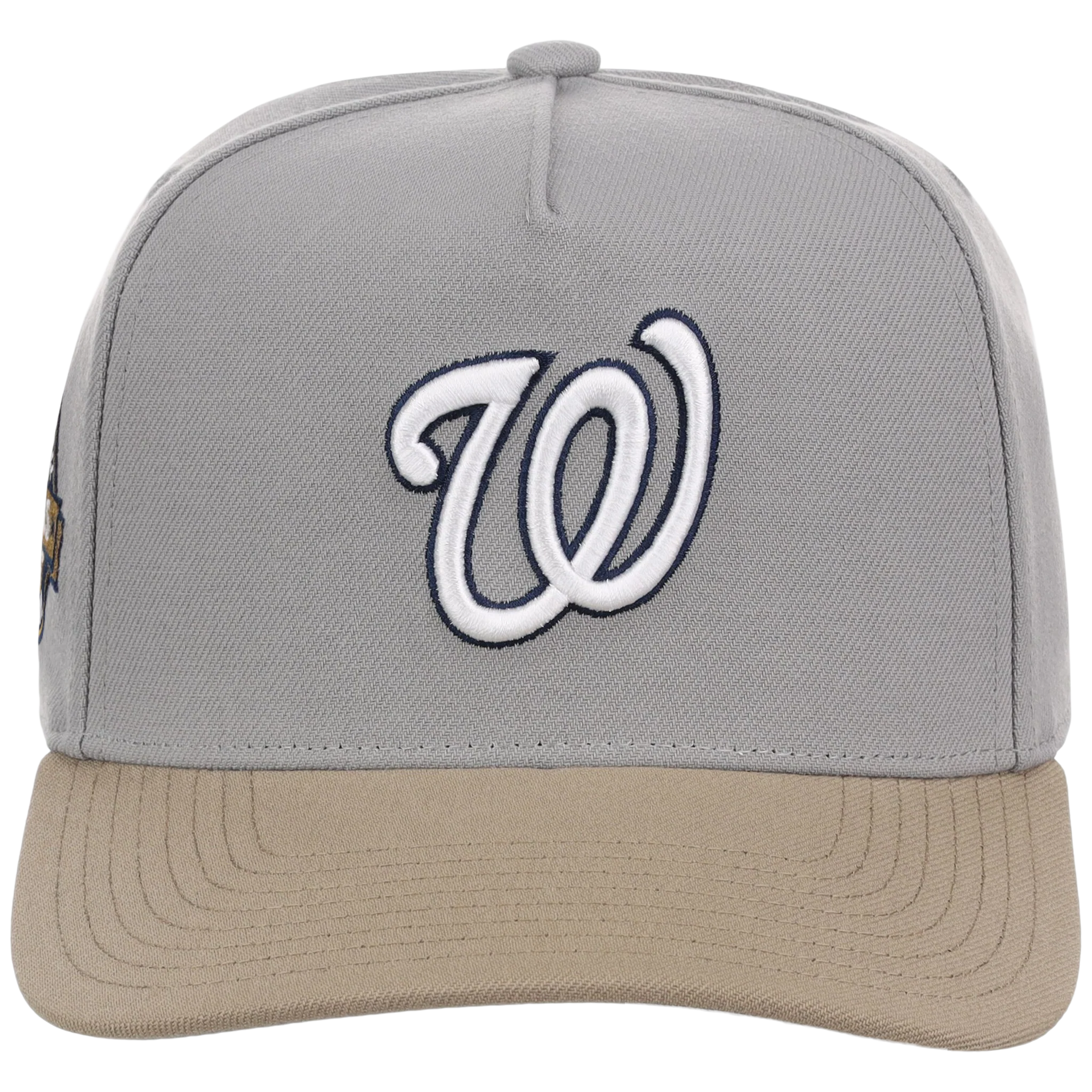 Washington Nationals Mitchell & Ness MLB 'Era Flip' Heritage Series Pro Pinch - Grey/Tan - Image 5