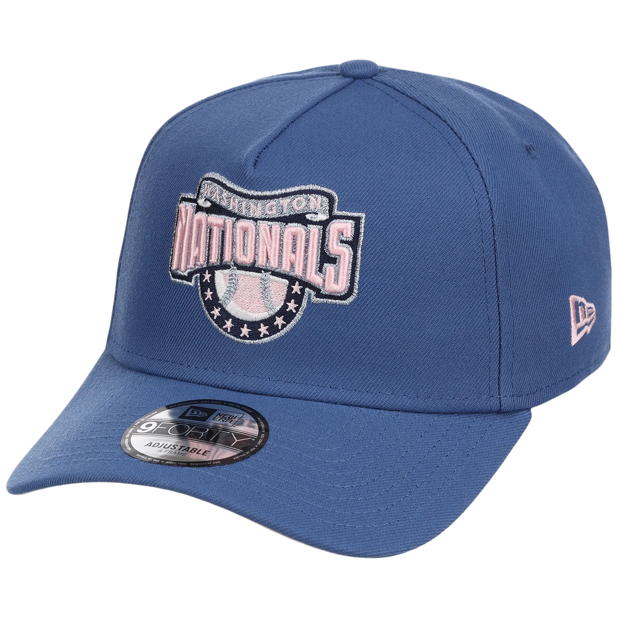 Washington Nationals MLB Pink Indigo New Era 9FORTY - Image 4