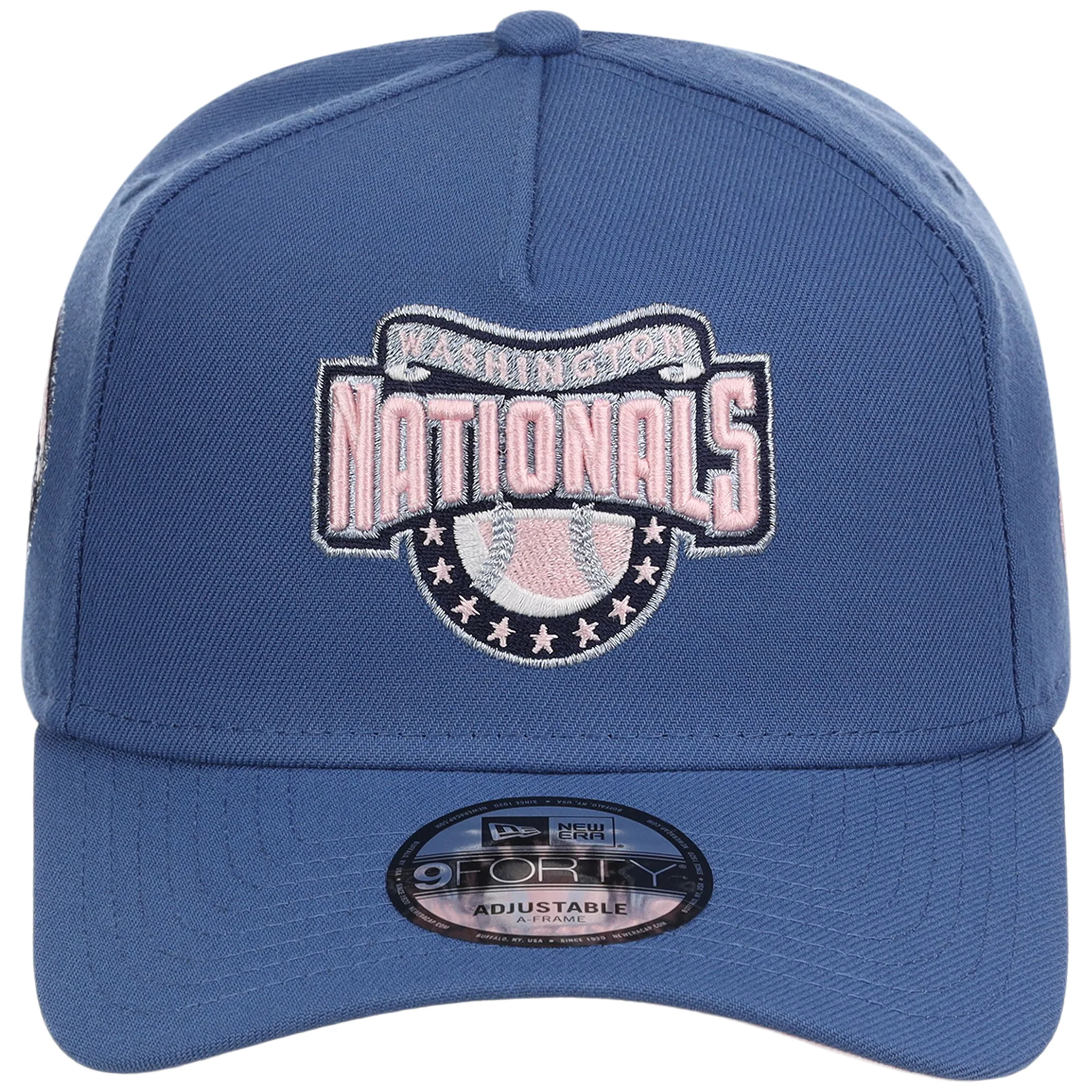 Washington Nationals MLB Pink Indigo New Era 9FORTY - Image 5