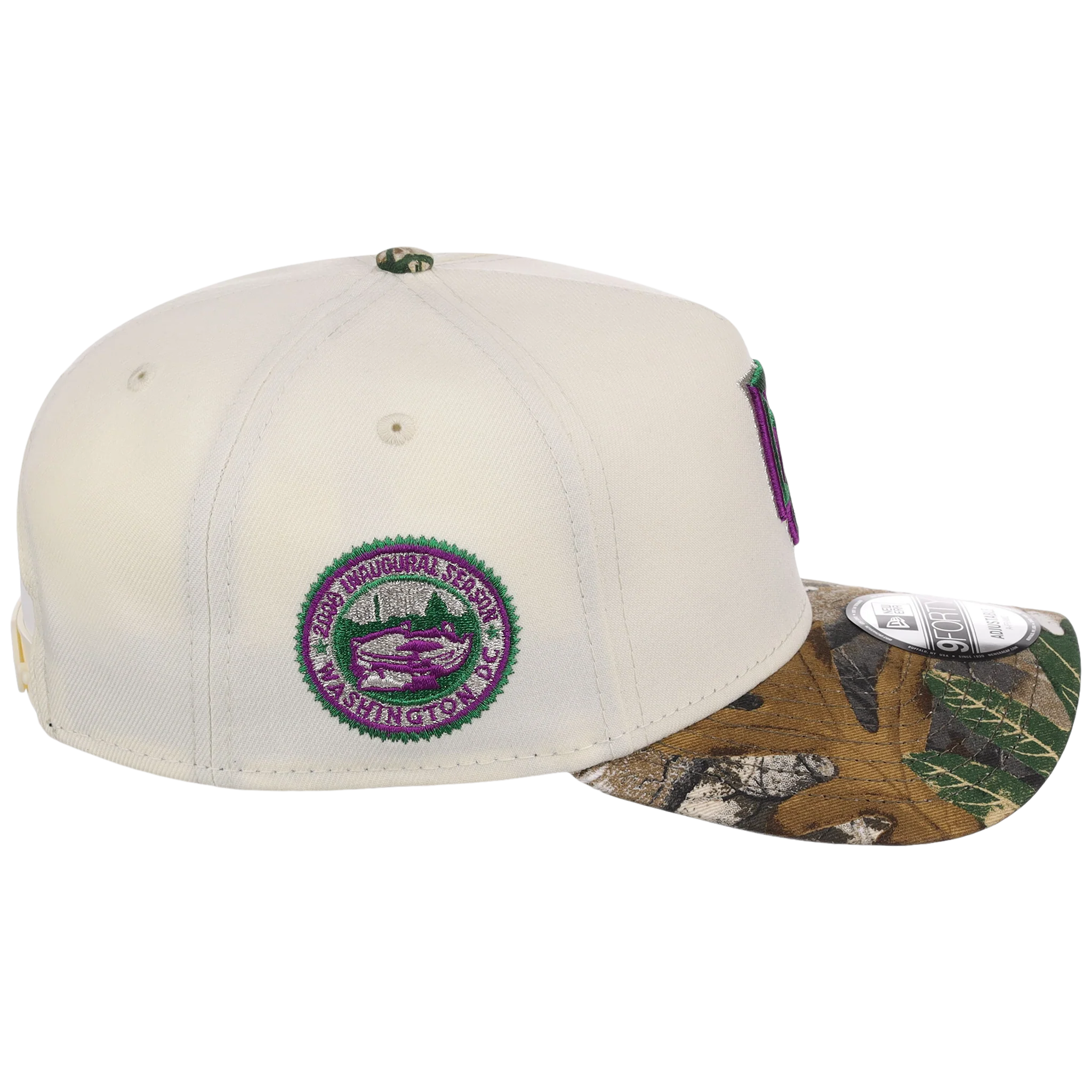 Washington Nationals MLB Purple Trees New Era 9FORTY - Image 3