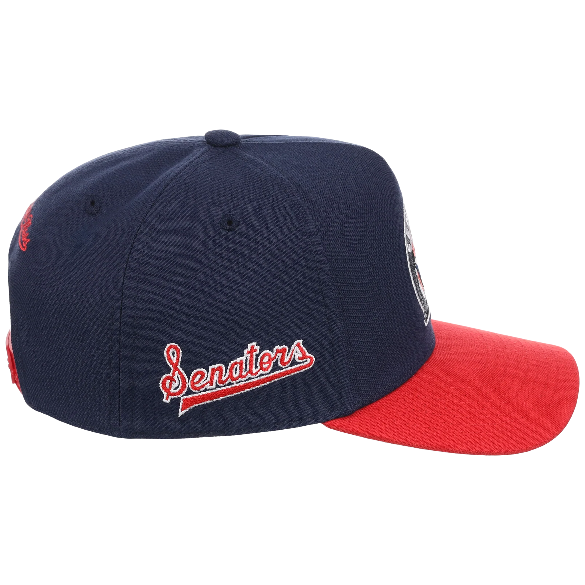 Washington Senators Mitchell & Ness MLB 'Era Flip' Heritage Series Pro Pinch - White/Red - Image 3